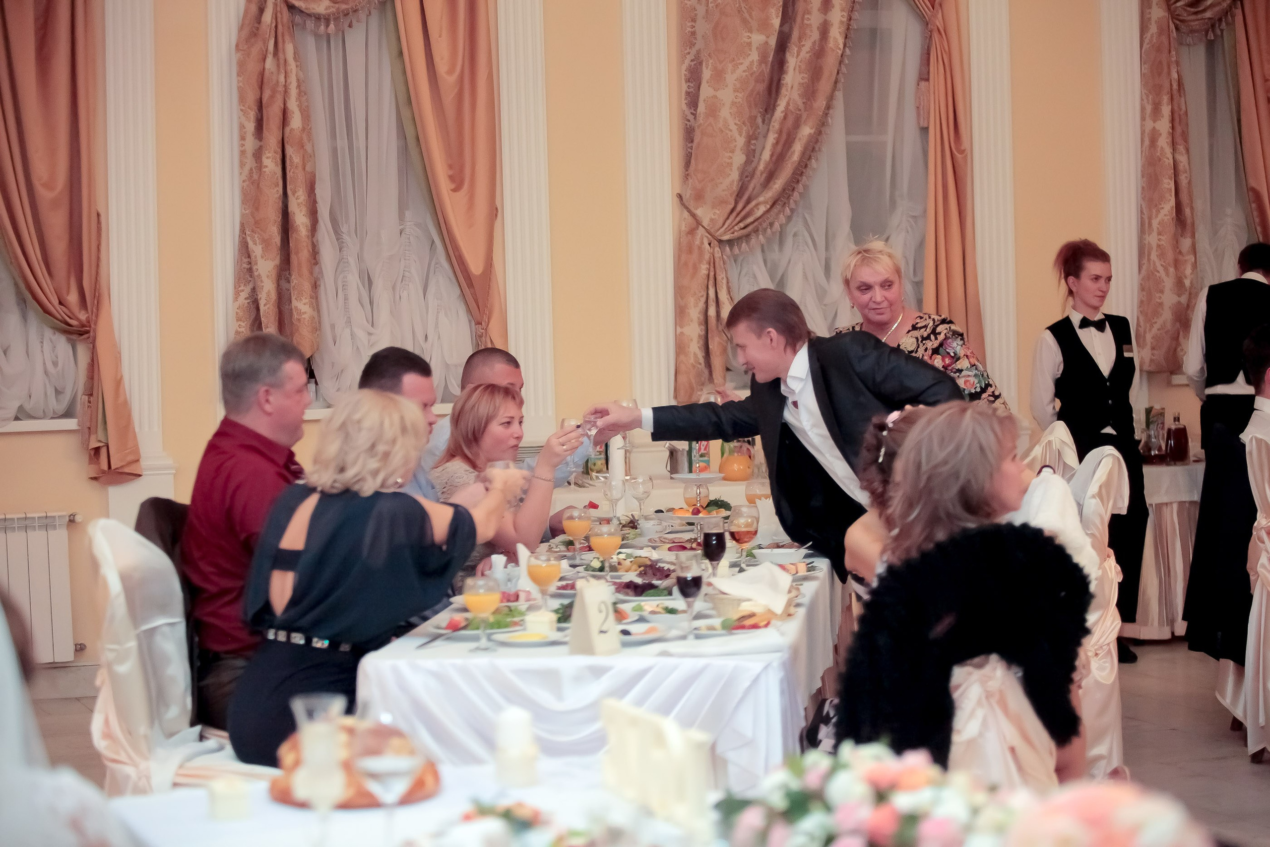 Банкет/Banquet. Максим Матвийченко и Виктория Басова профессионалы своего дела