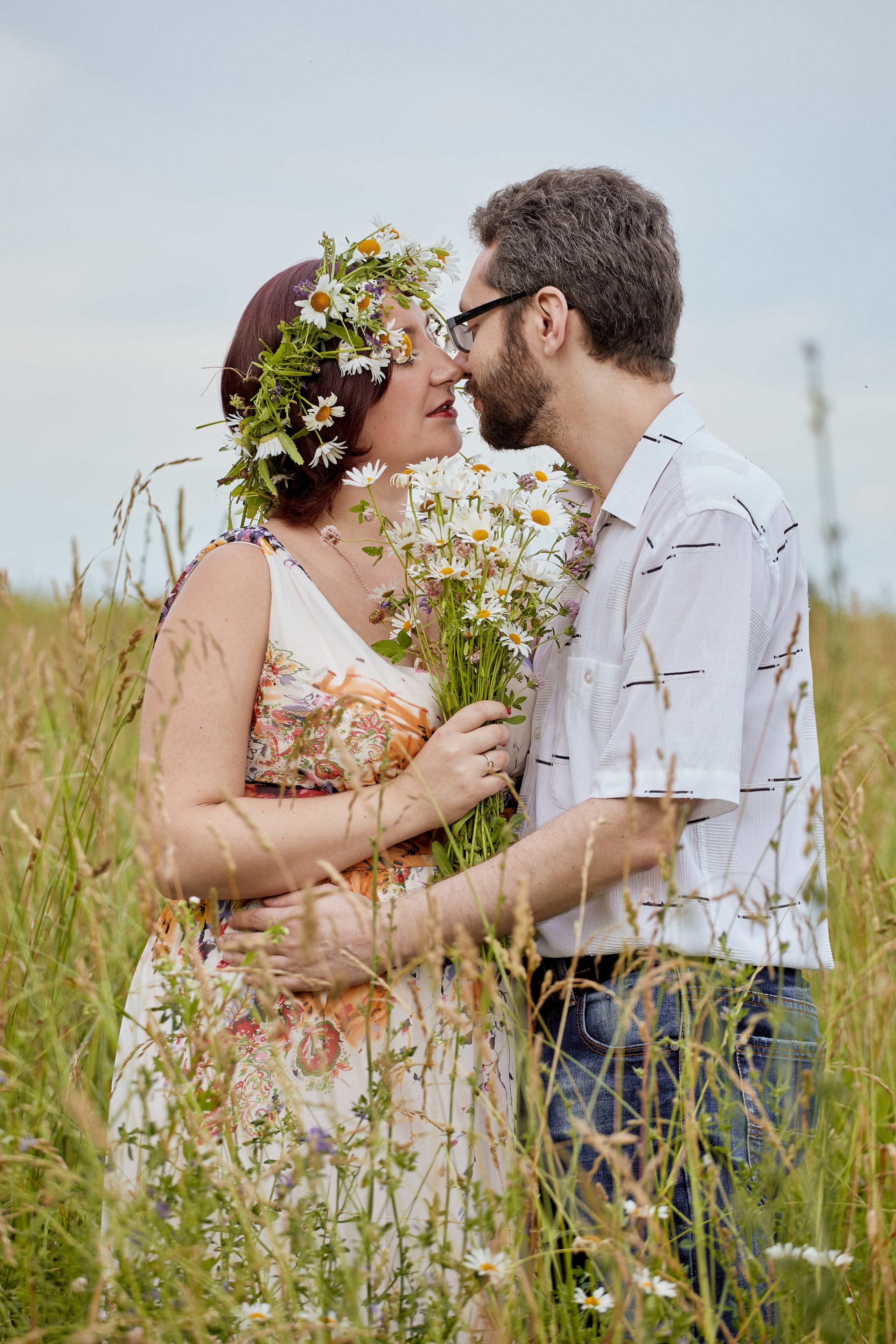 Love Story. Поле. Фотограф в Туле! Алексей Мизарев