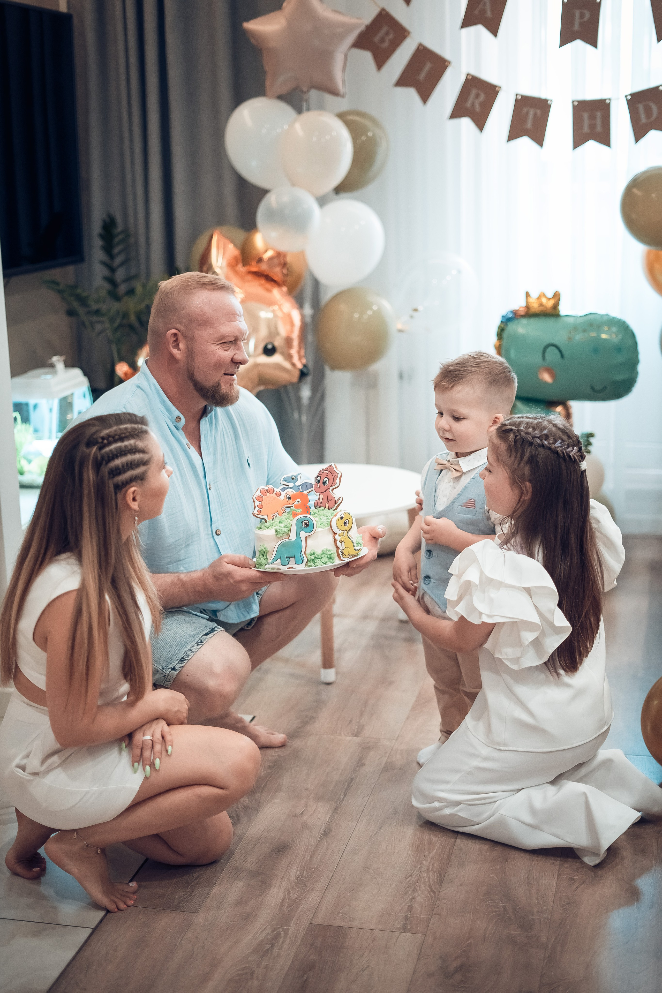 Дэвиду 3 годика