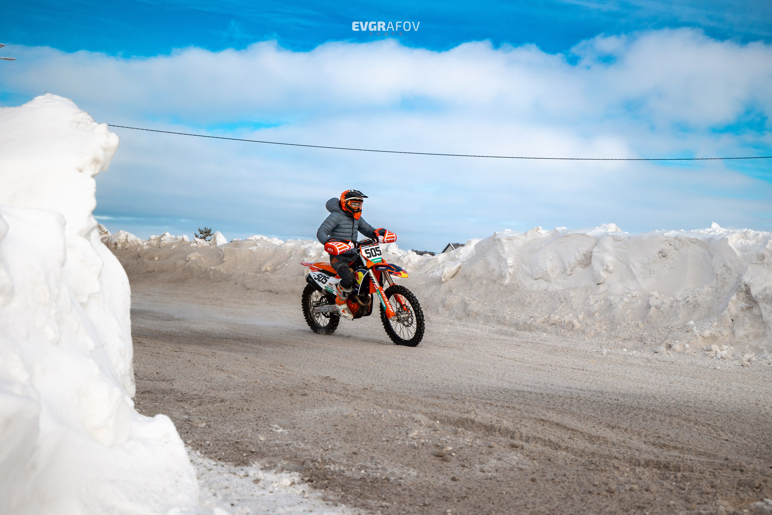 Открытый кубок Республики Татарстан по мотокроссу 3 этап. 4 февраля 2024 г. Фотограф Евграфов Александр