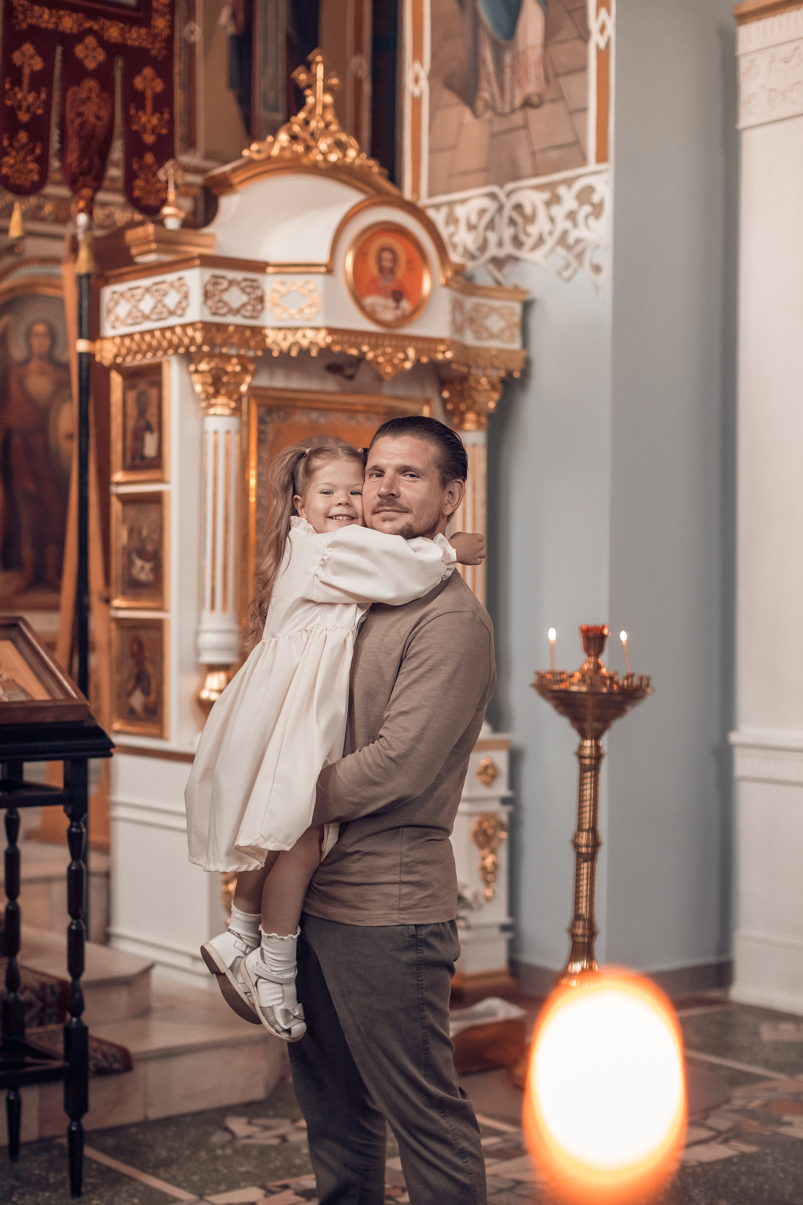 Таинство Крещения Ярославы. Храм Сошествия Святого Духа. Главная