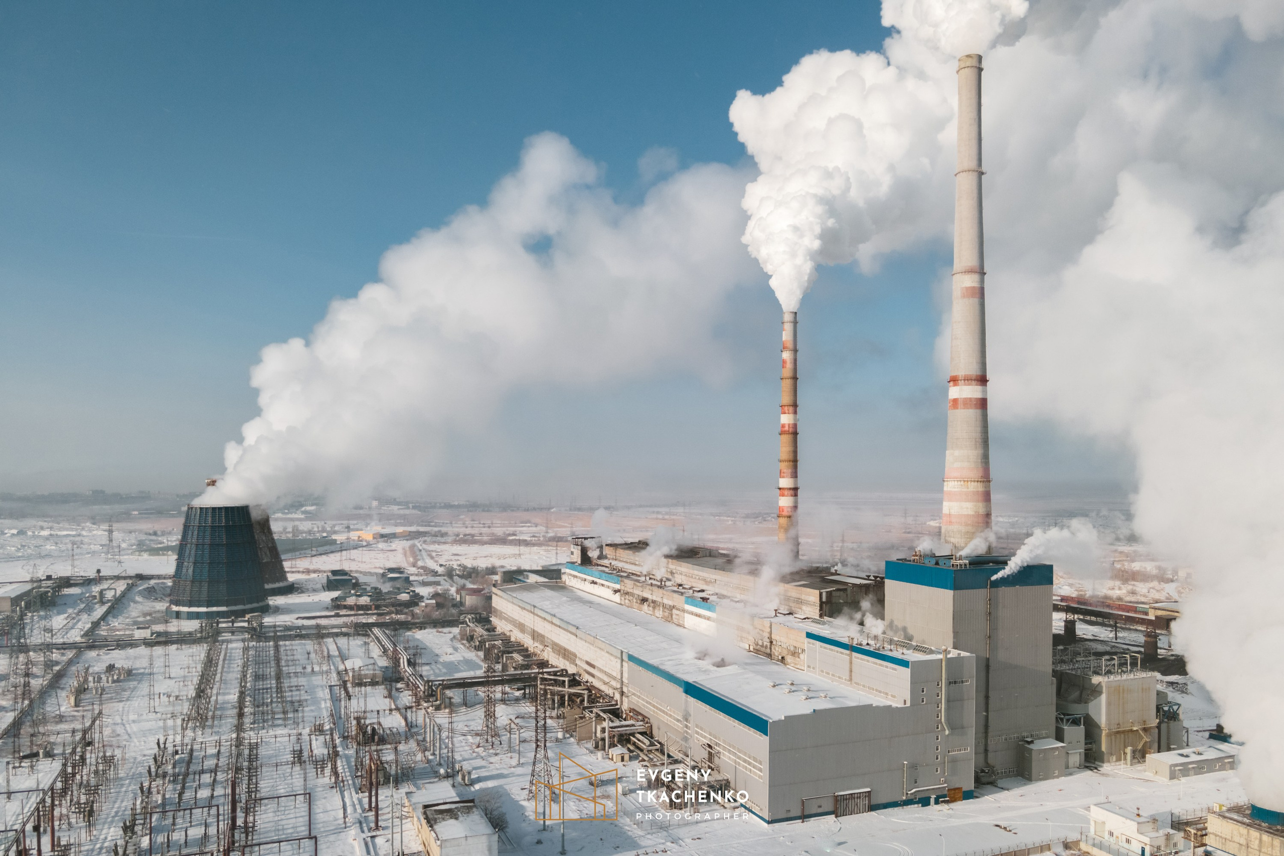 Карагандинская ТЭЦ-3. Архитектурный и интерьерный фотограф в Казахстане