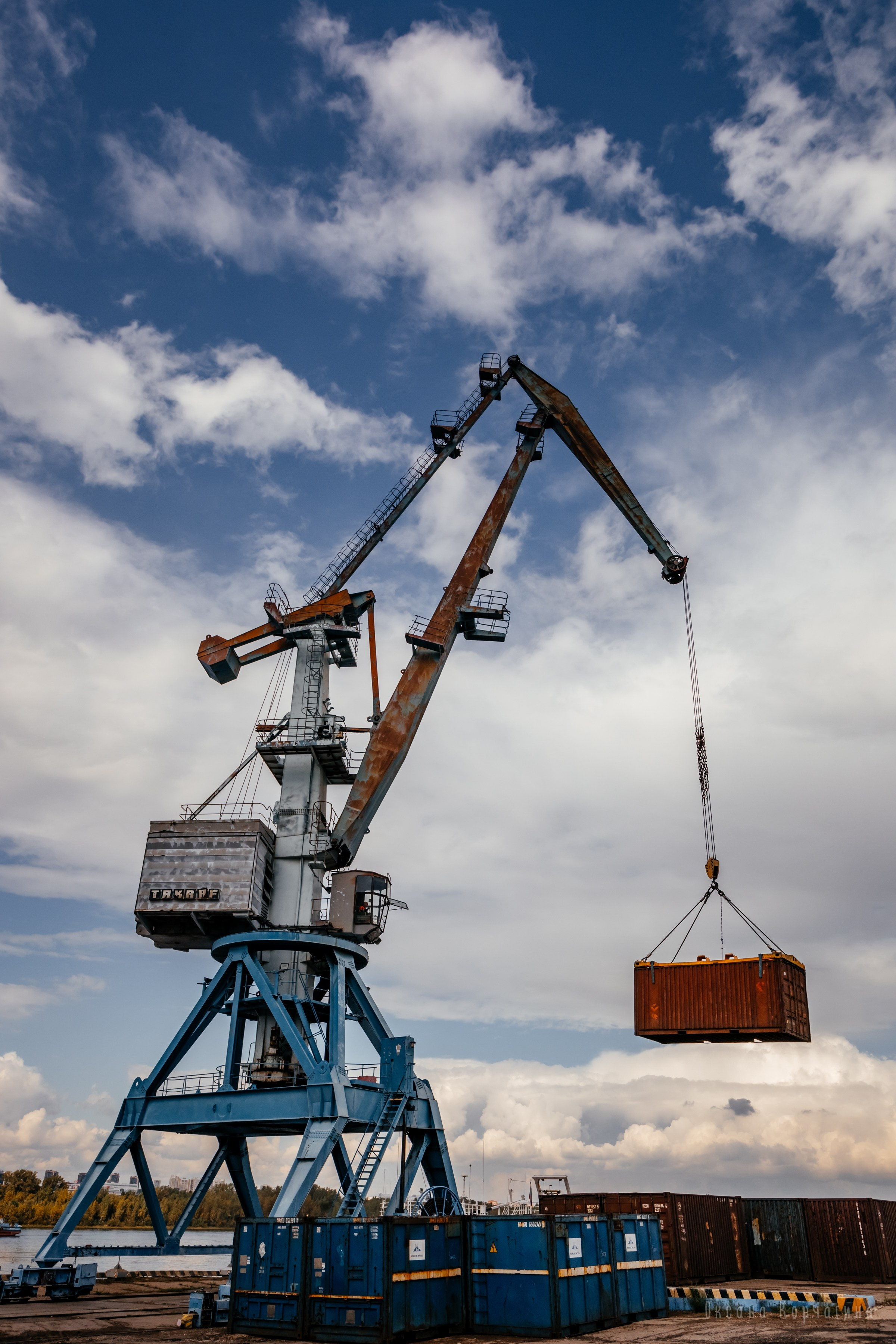 Речной порт. Фотограф в Красноярске Оксана Корчагина