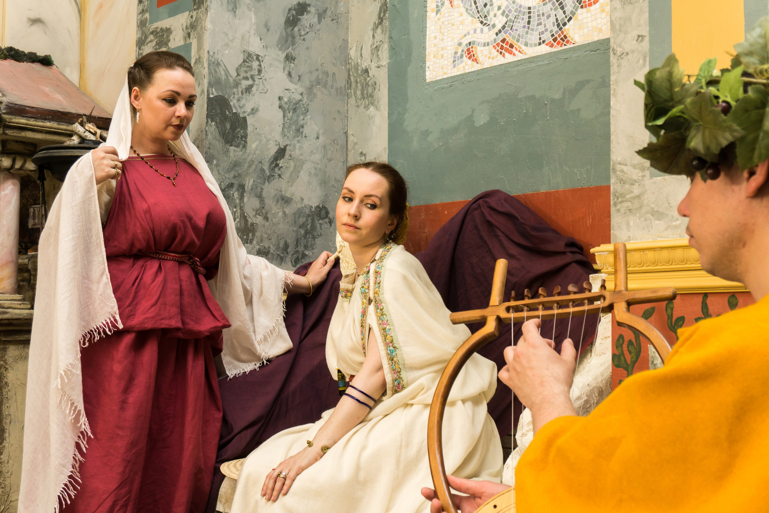 Греческие постановочные кадры. Фотограф