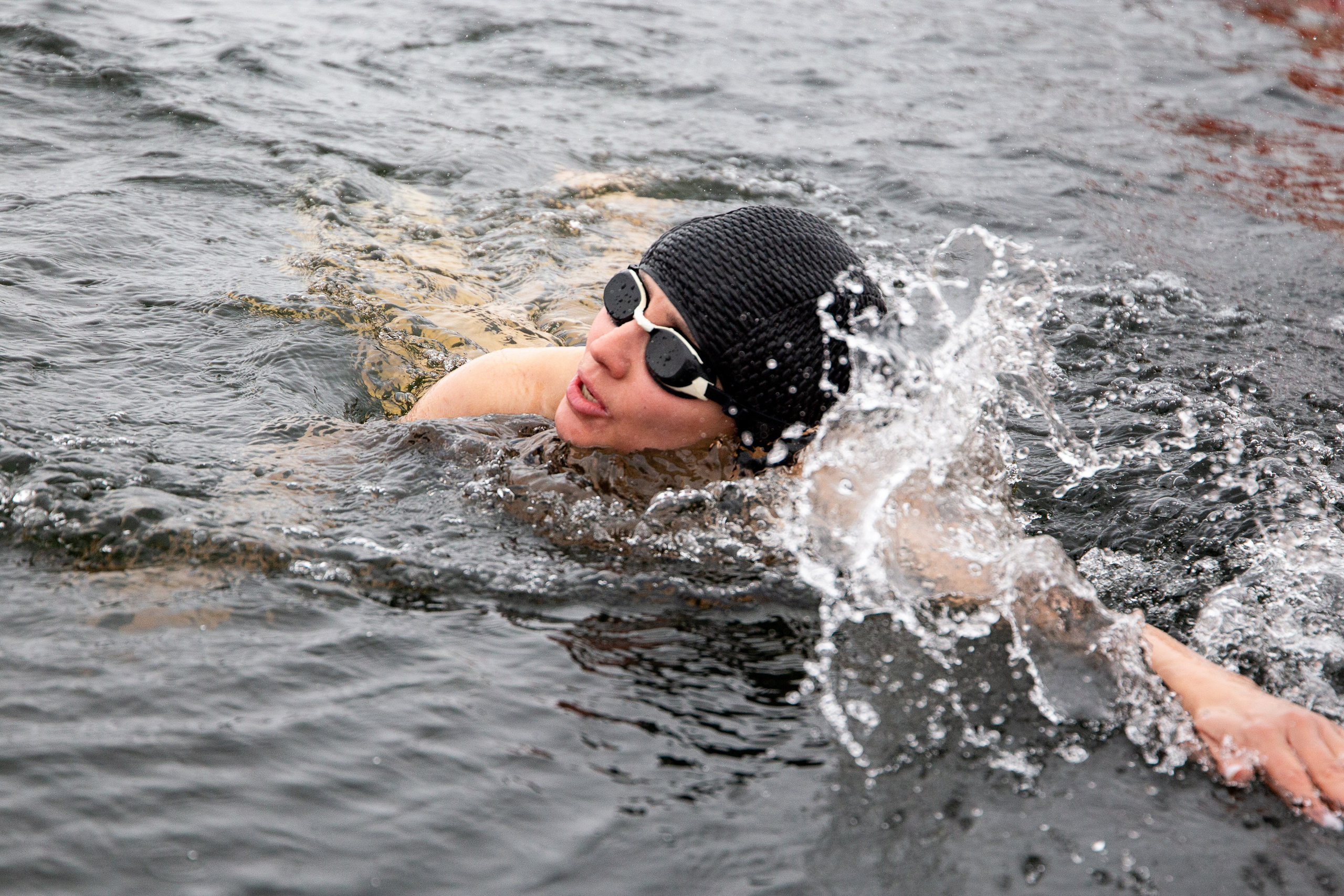 Моржи (спорт). Портретный фотограф в Москве Афанасьева Вера