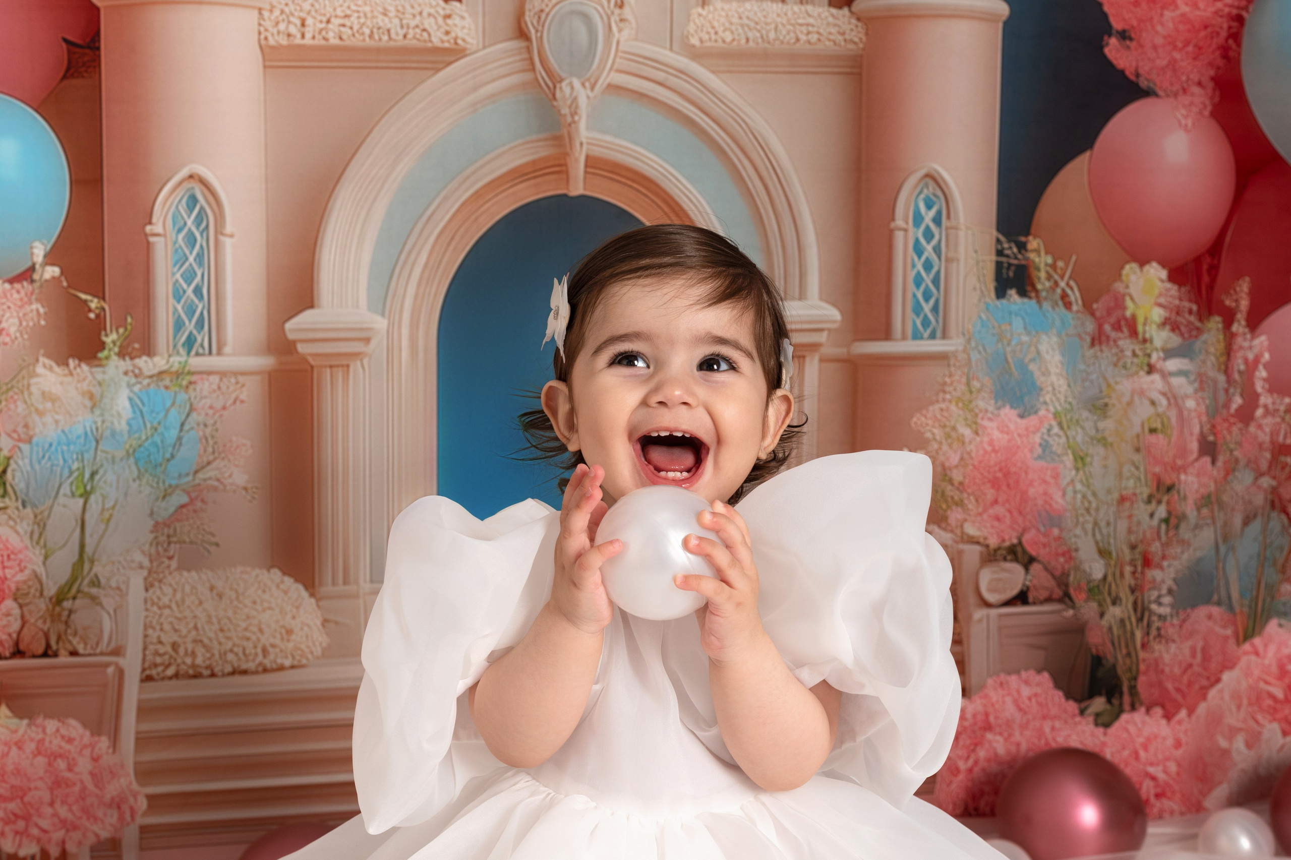 С тортиком. Фотограф новорождённых Псков