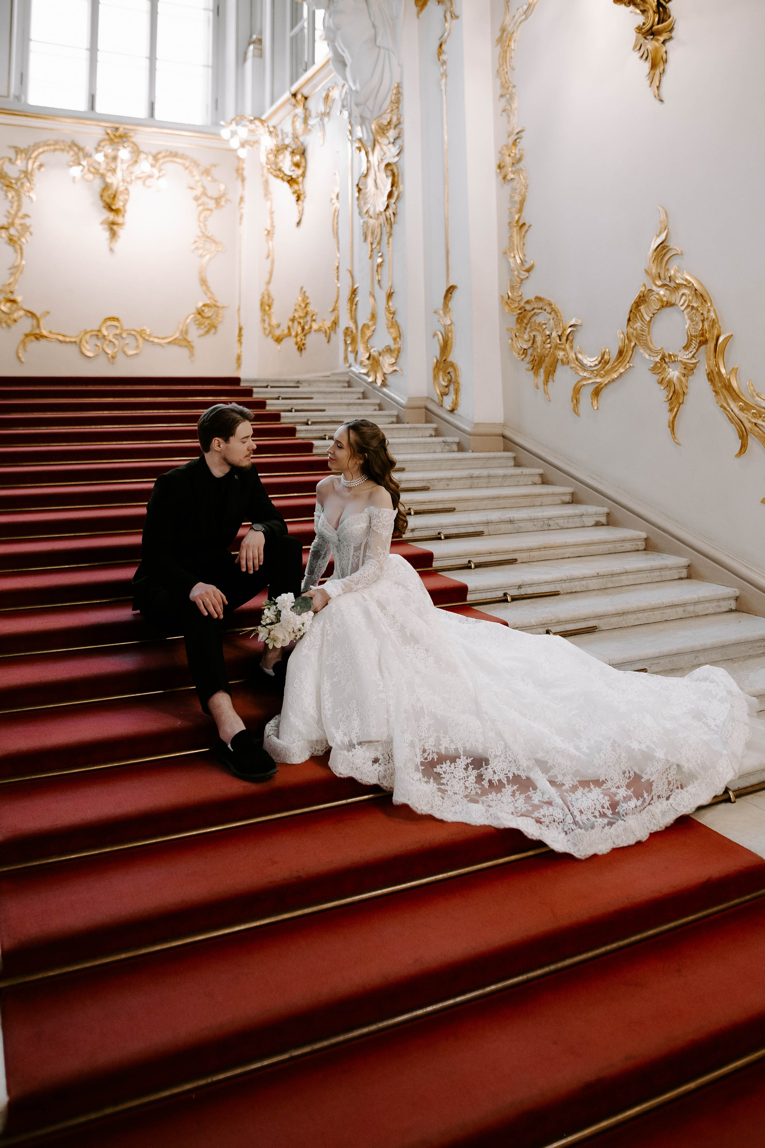 Ольга и Глеб / Эрмитаж. Фотограф Veronika Potaseva