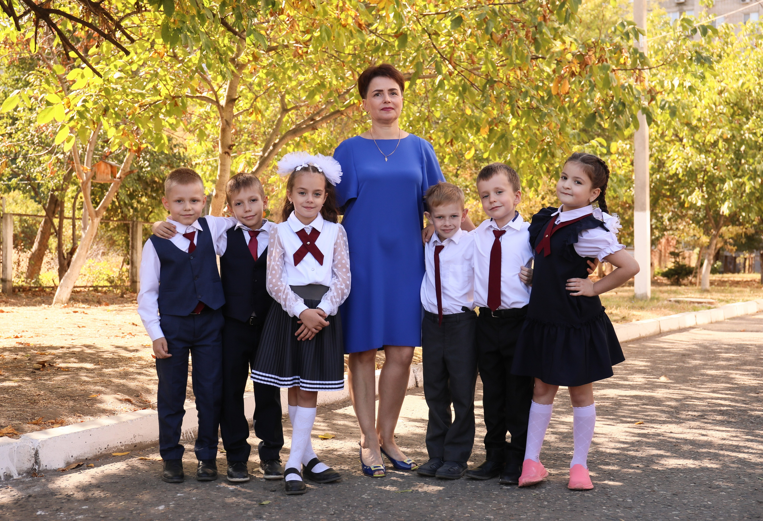 1 класс (Школа 93). Детский семейный фотограф Краснодар