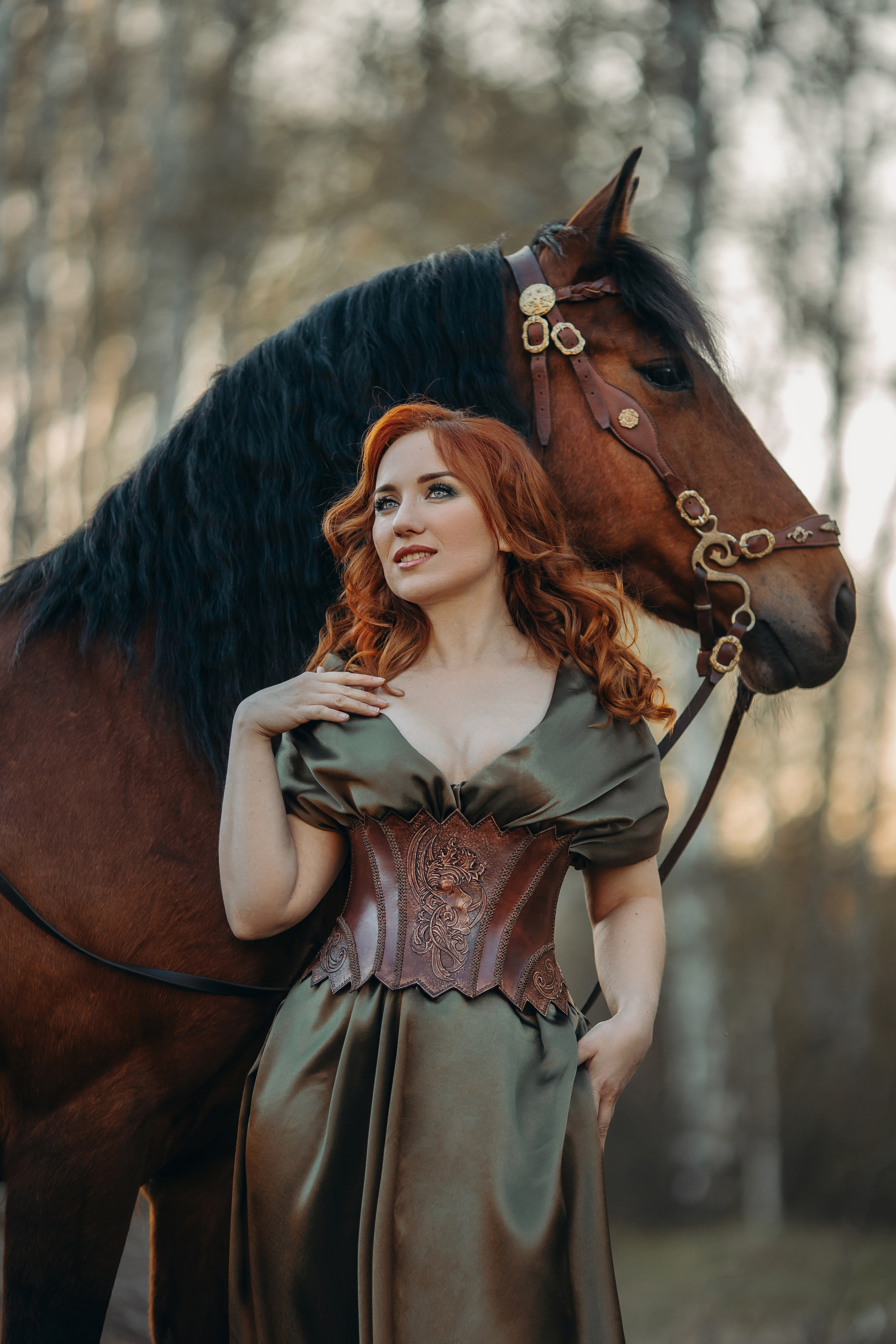 Яна и Талисман. Анна Молчанова конный фотограф в Тюмени | фотосессии с лошадьми Тюмень