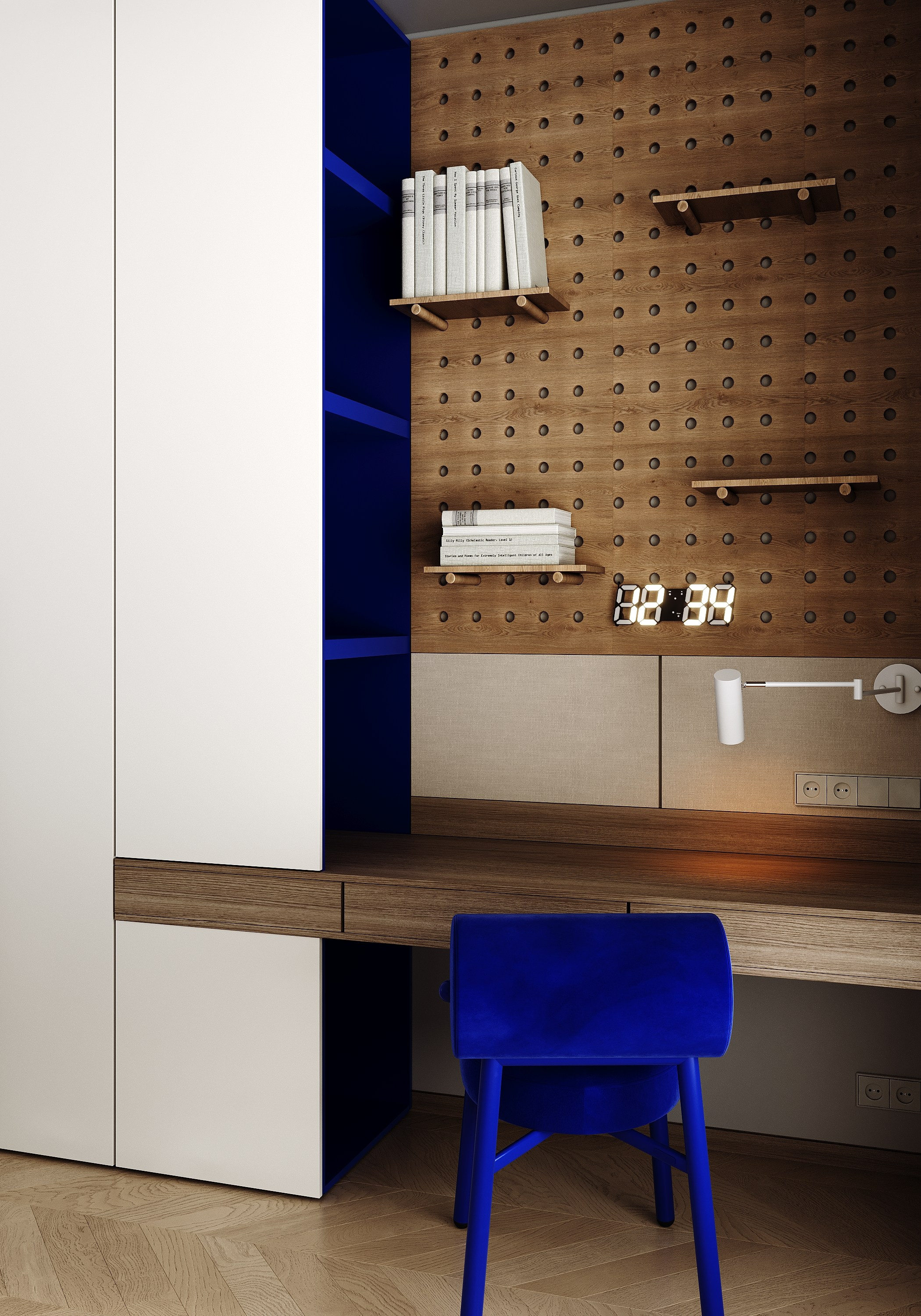 Частный дом 160 м². Визуализации интерьера