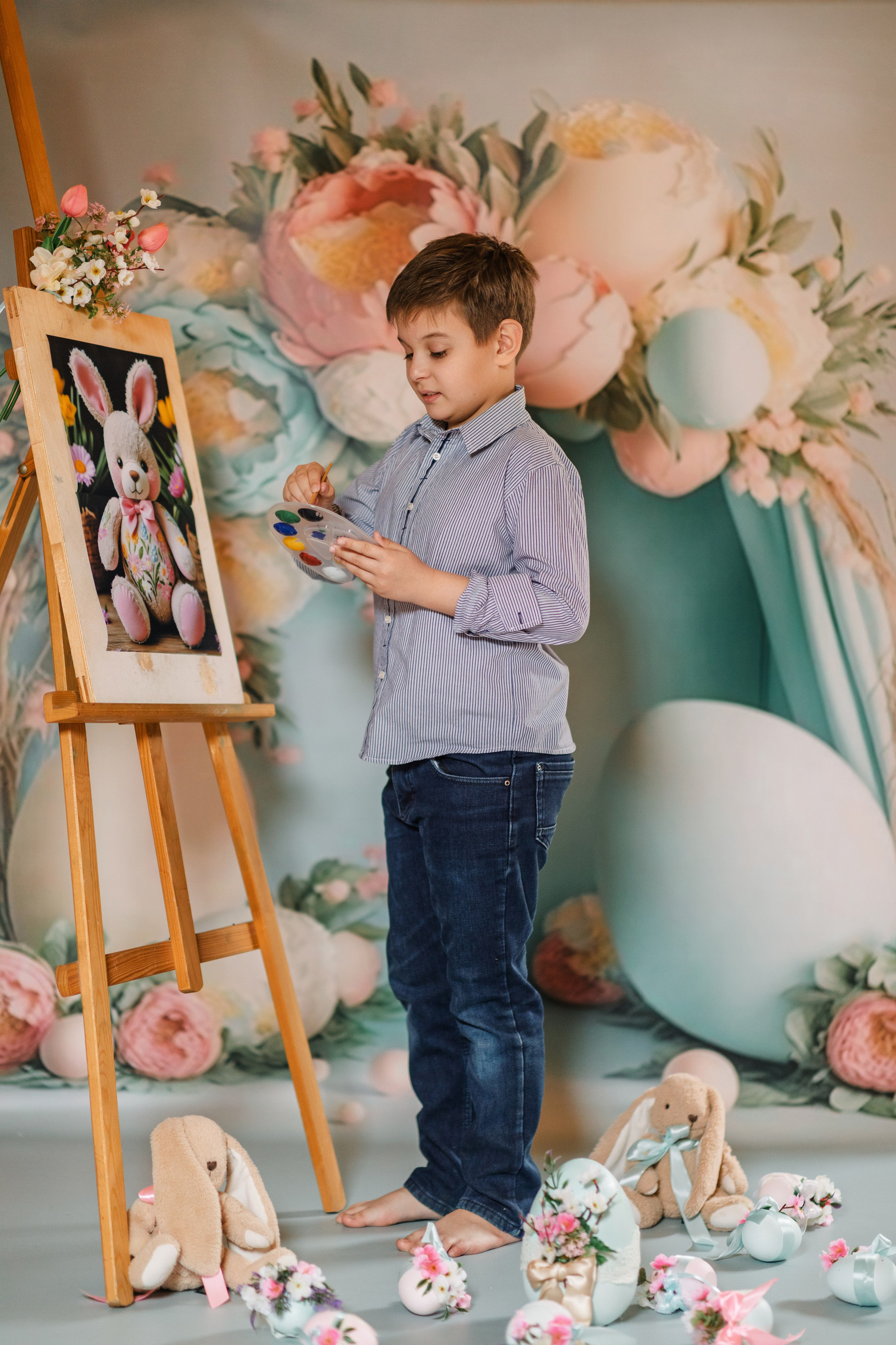 Детский пасхальный фотопроект. Фотограф во Владикавказе Юрий Геворгизов