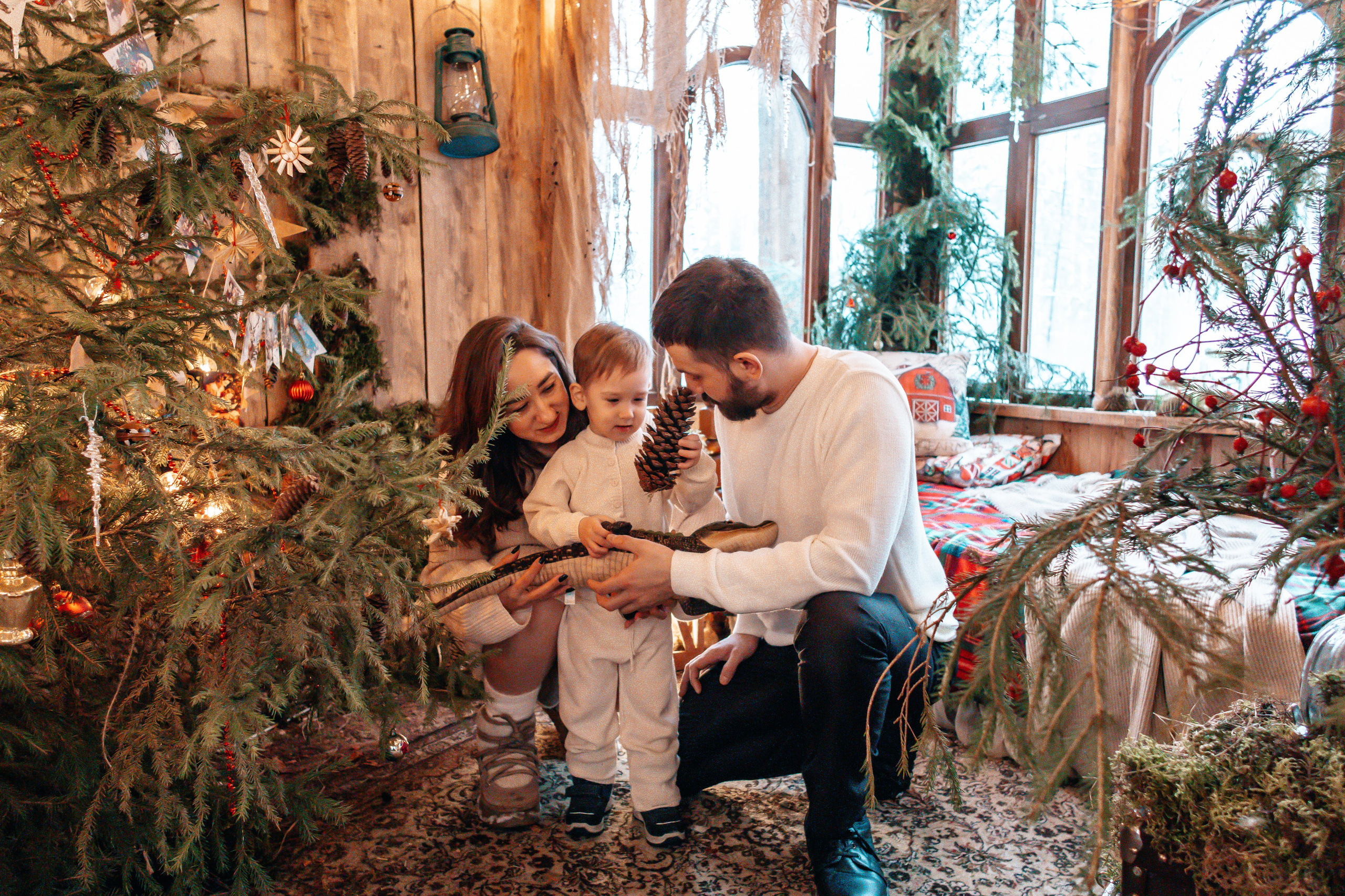 Семейная новогодняя фотосессия, Екатеринбург. Фотограф в Екатеринбурге Пойгина Елена