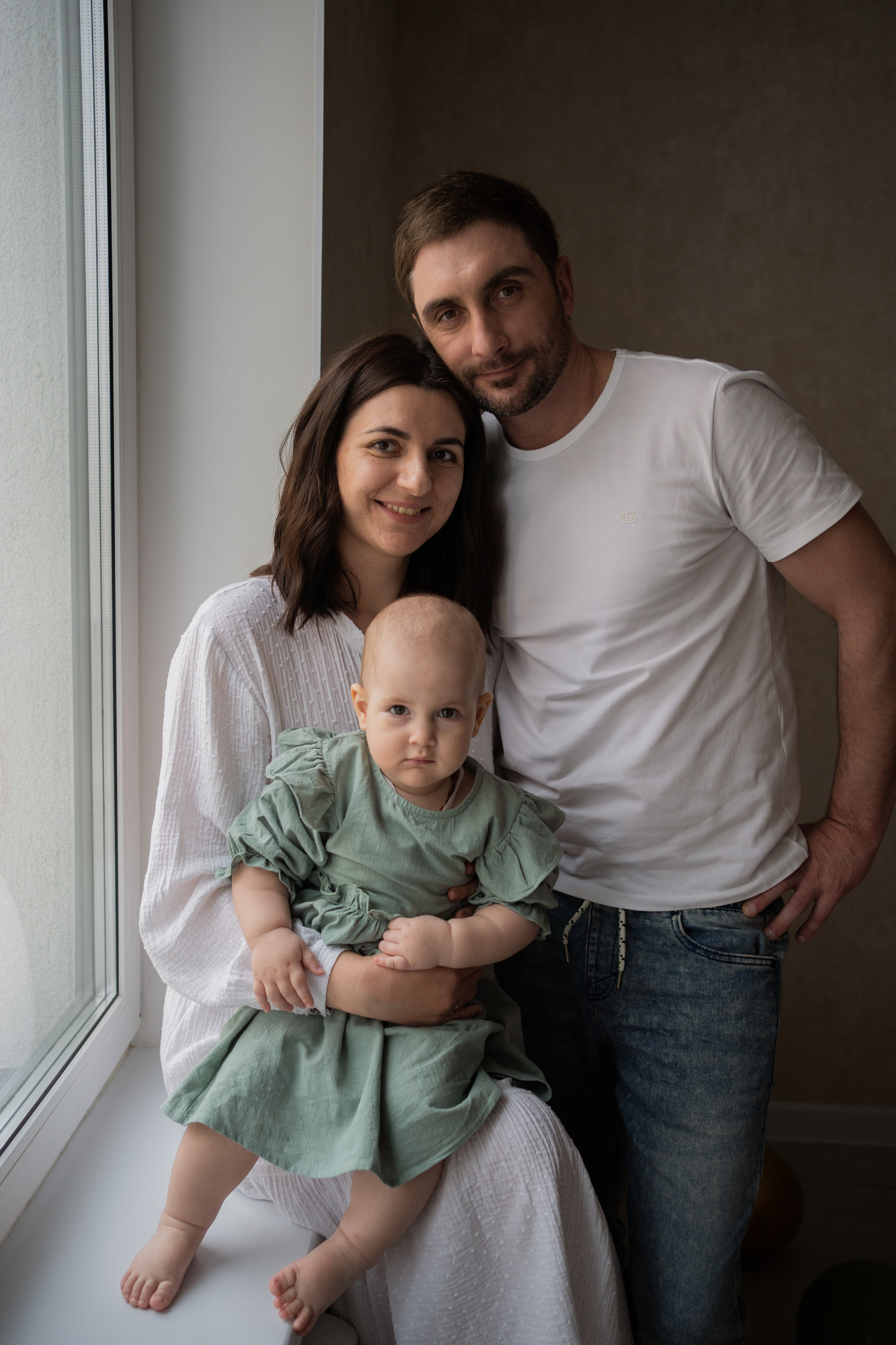 Домашняя фотосессия. Годик Еве. Фотограф грудного вскармливания в Москве Екатерина