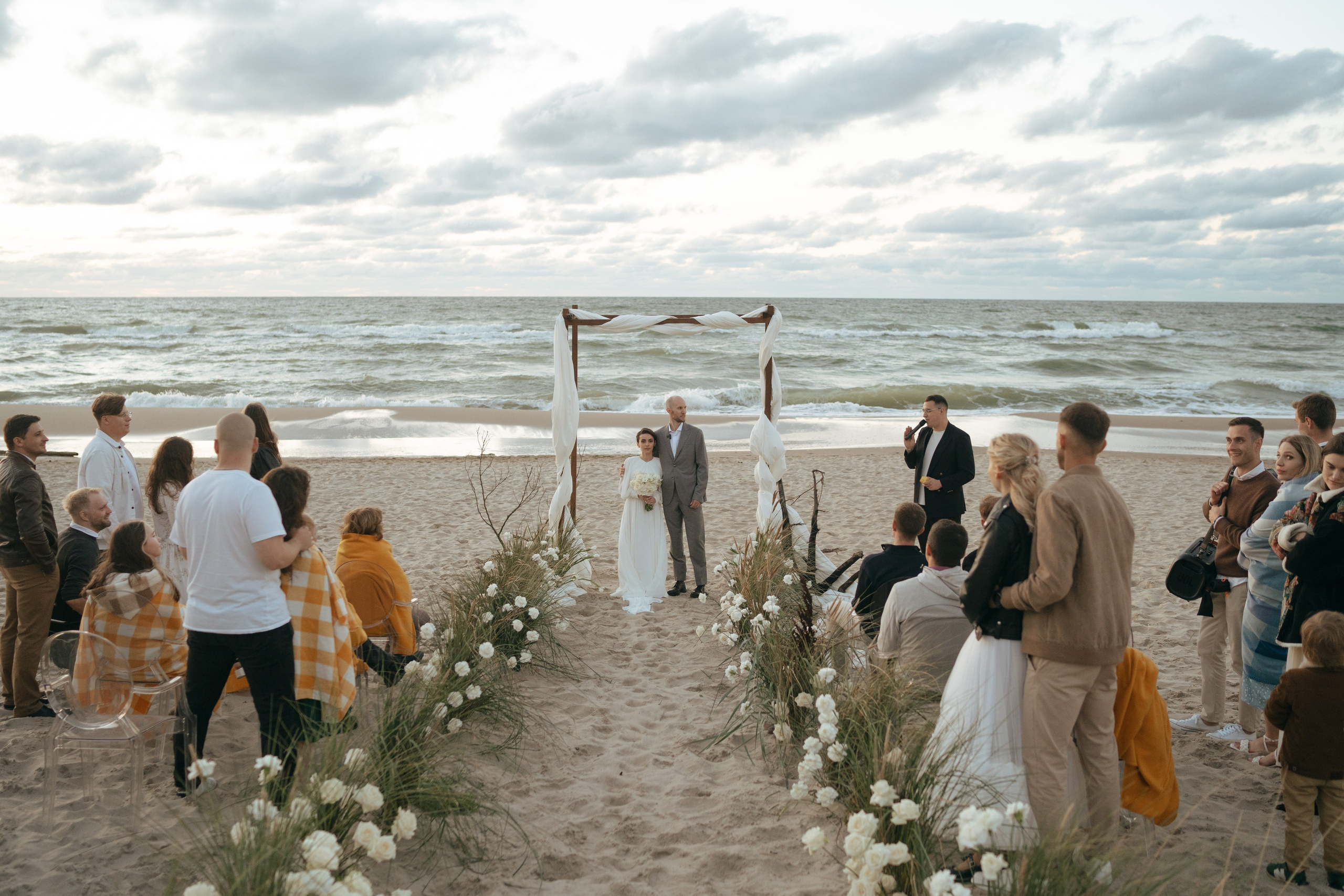 Алима & Никита. Куршская коса. Оформление свадеб, декор свадеб Вера Маркова, Москва