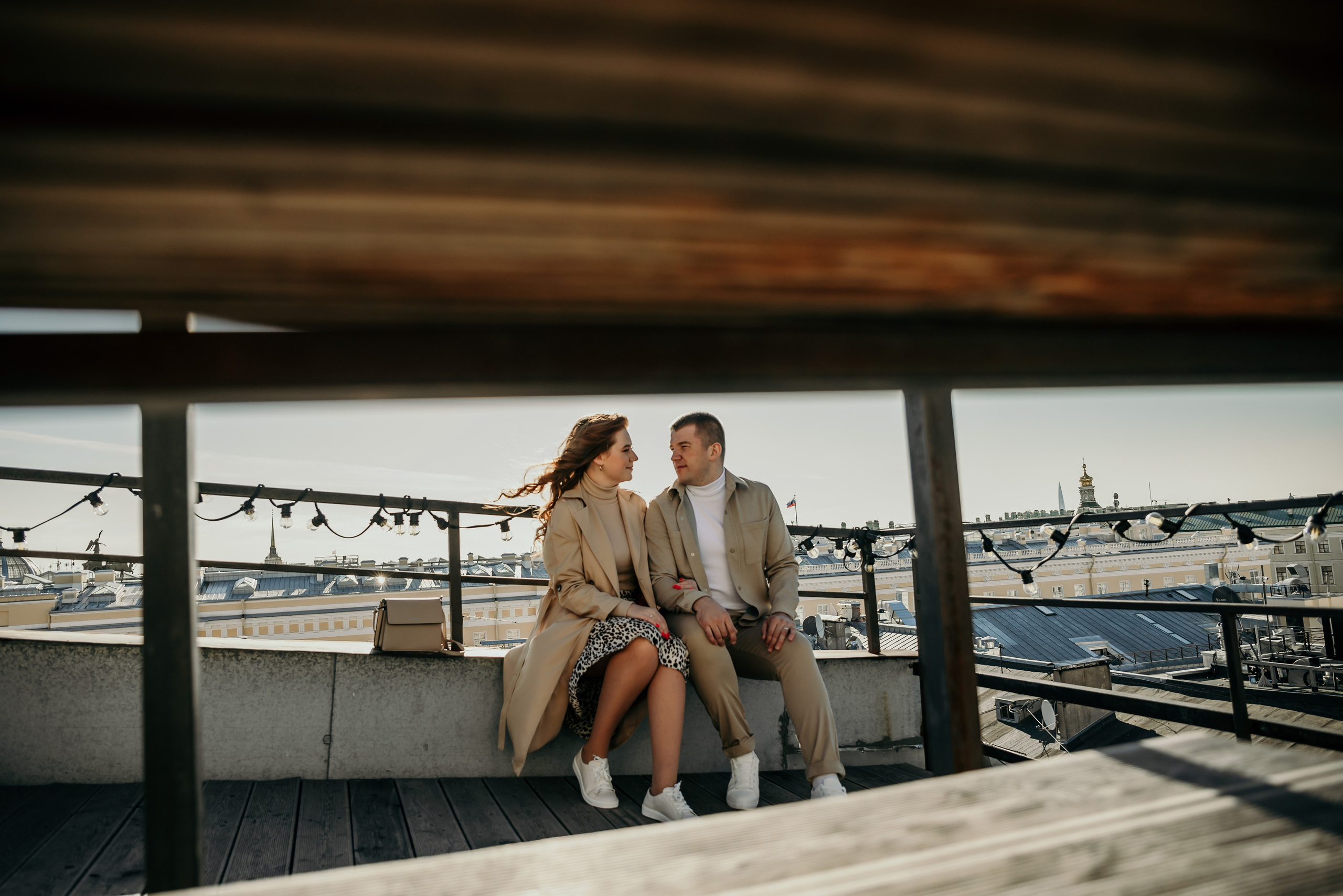 Крыши. Питер. Любовь. Свадебный и семейный фотограф Пушкин Царское Село СПБ Питер Санкт-Петербург и Рязань Ольга Козлова