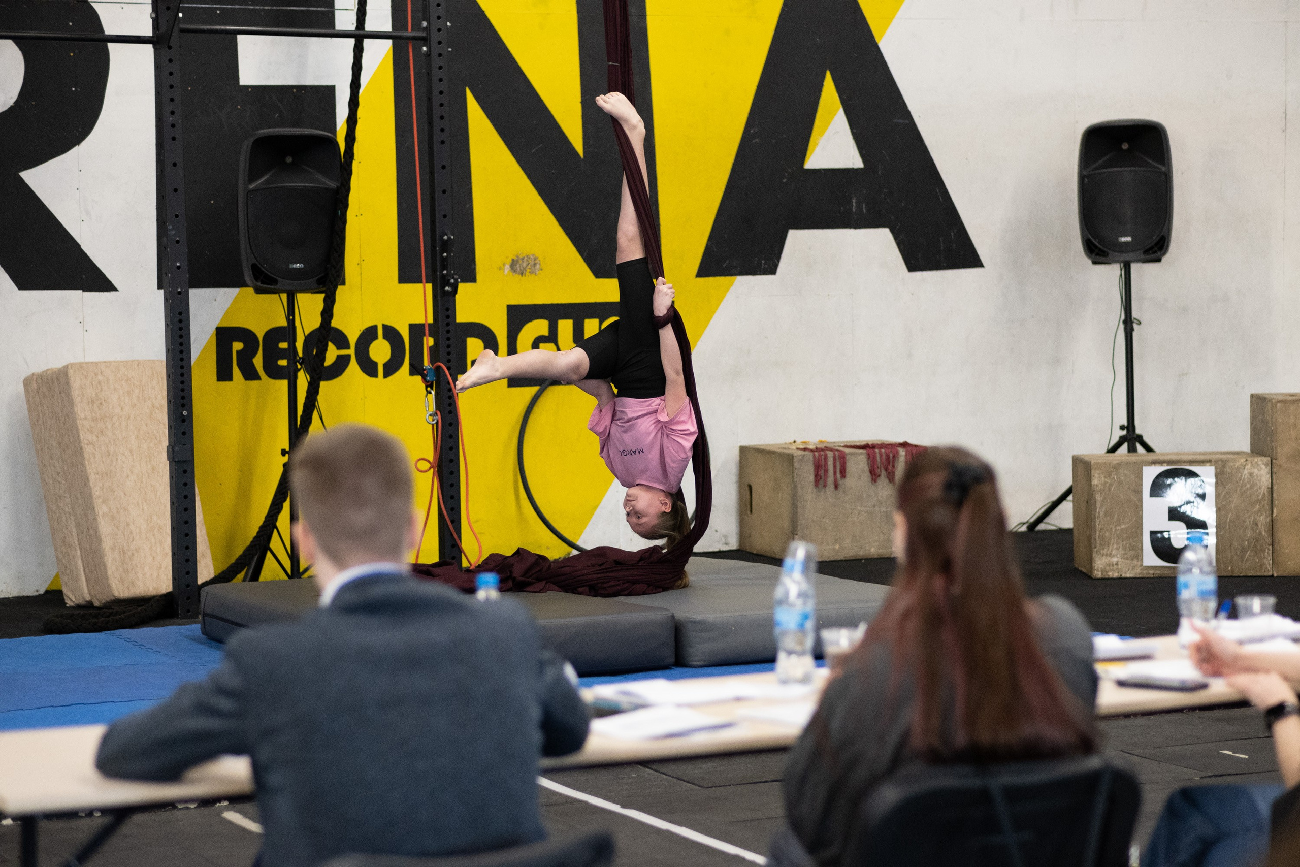 Внутриклубные соревнования по воздушной гимнастике 02.04.23