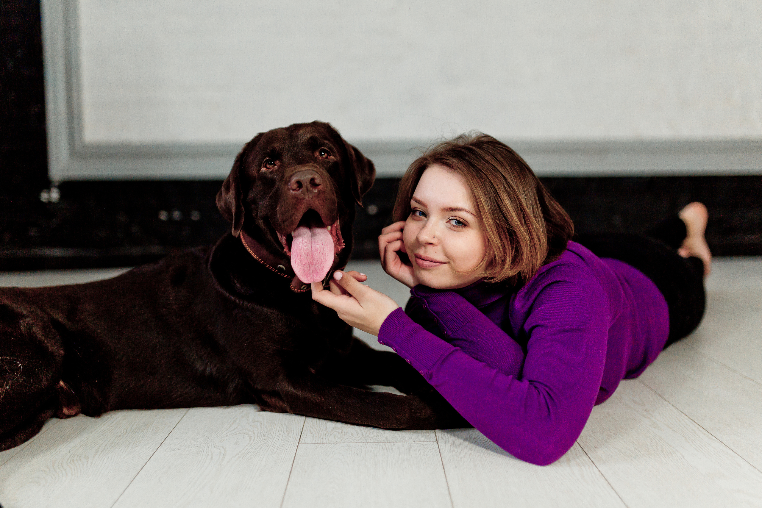 Видеопортрет девушки