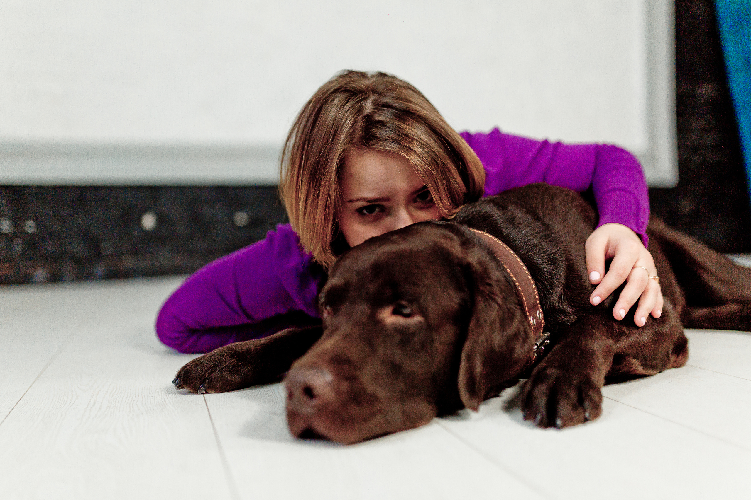 Видеопортрет девушки