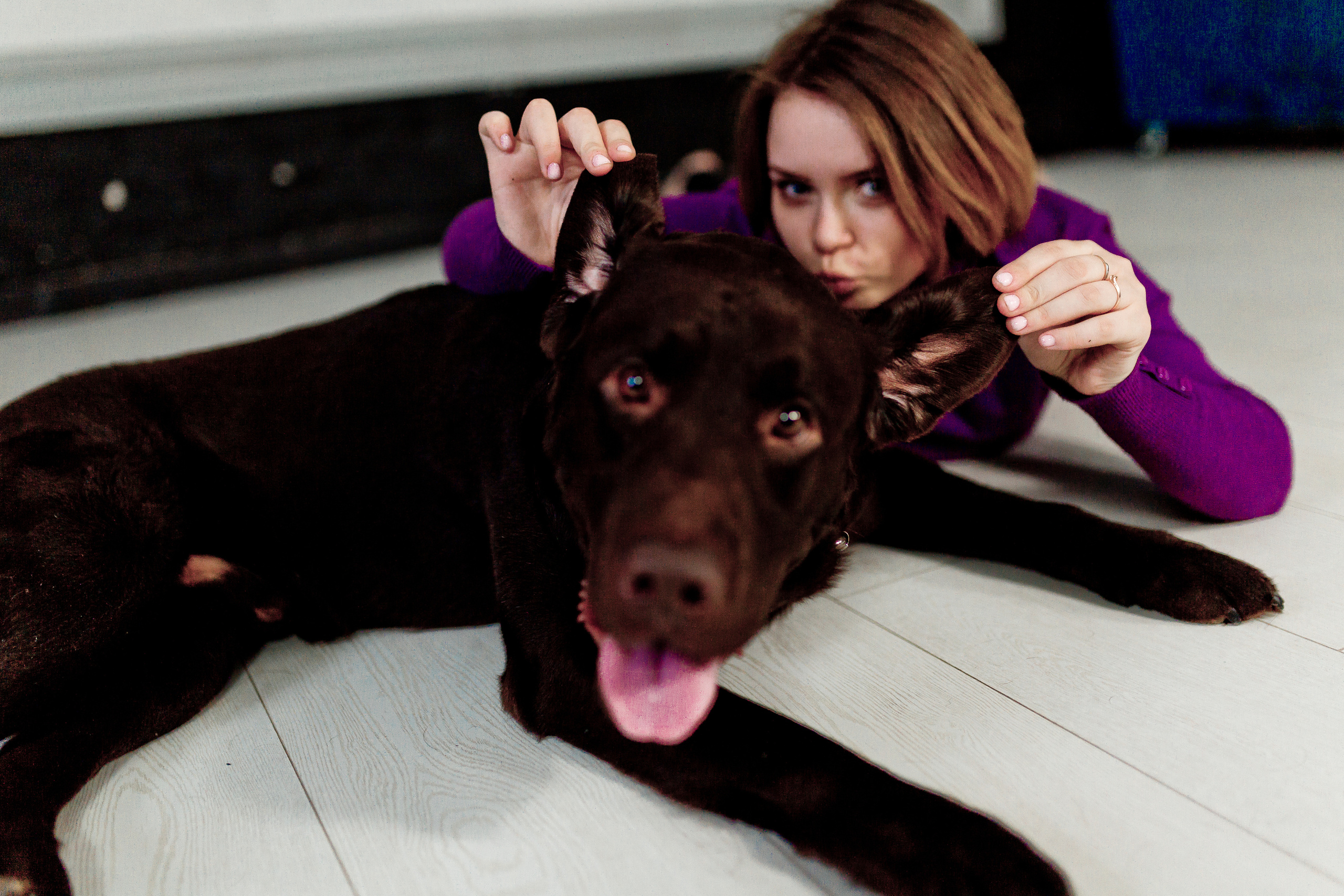 Видеопортрет девушки