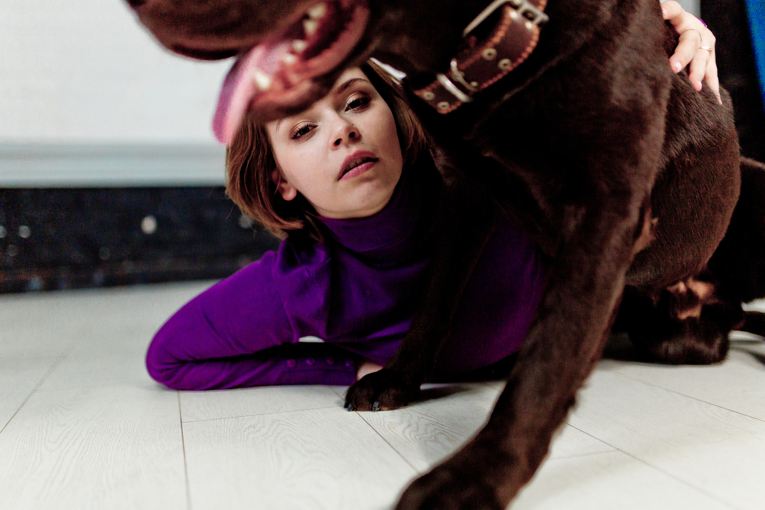 Видеопортрет девушки