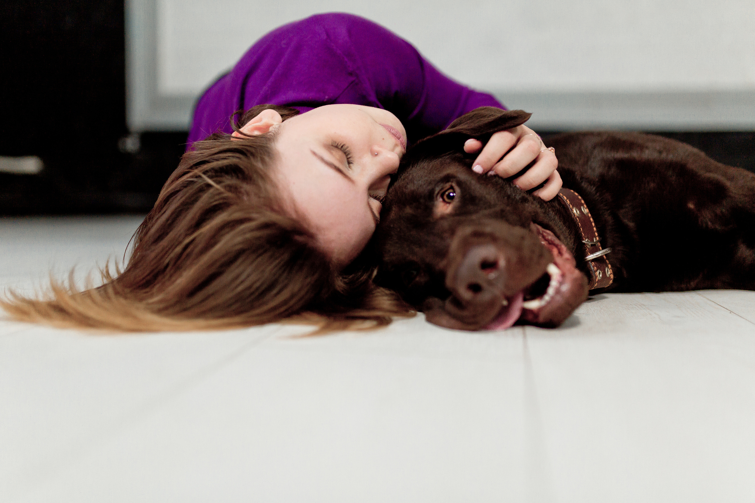 Видеопортрет девушки