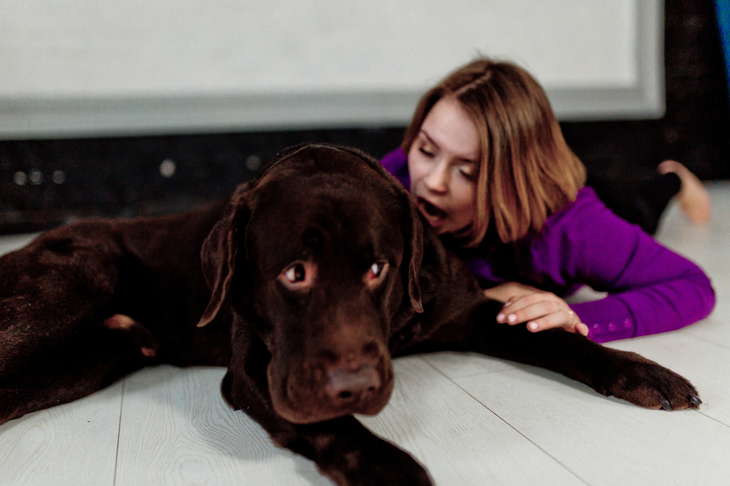 Видеопортрет девушки