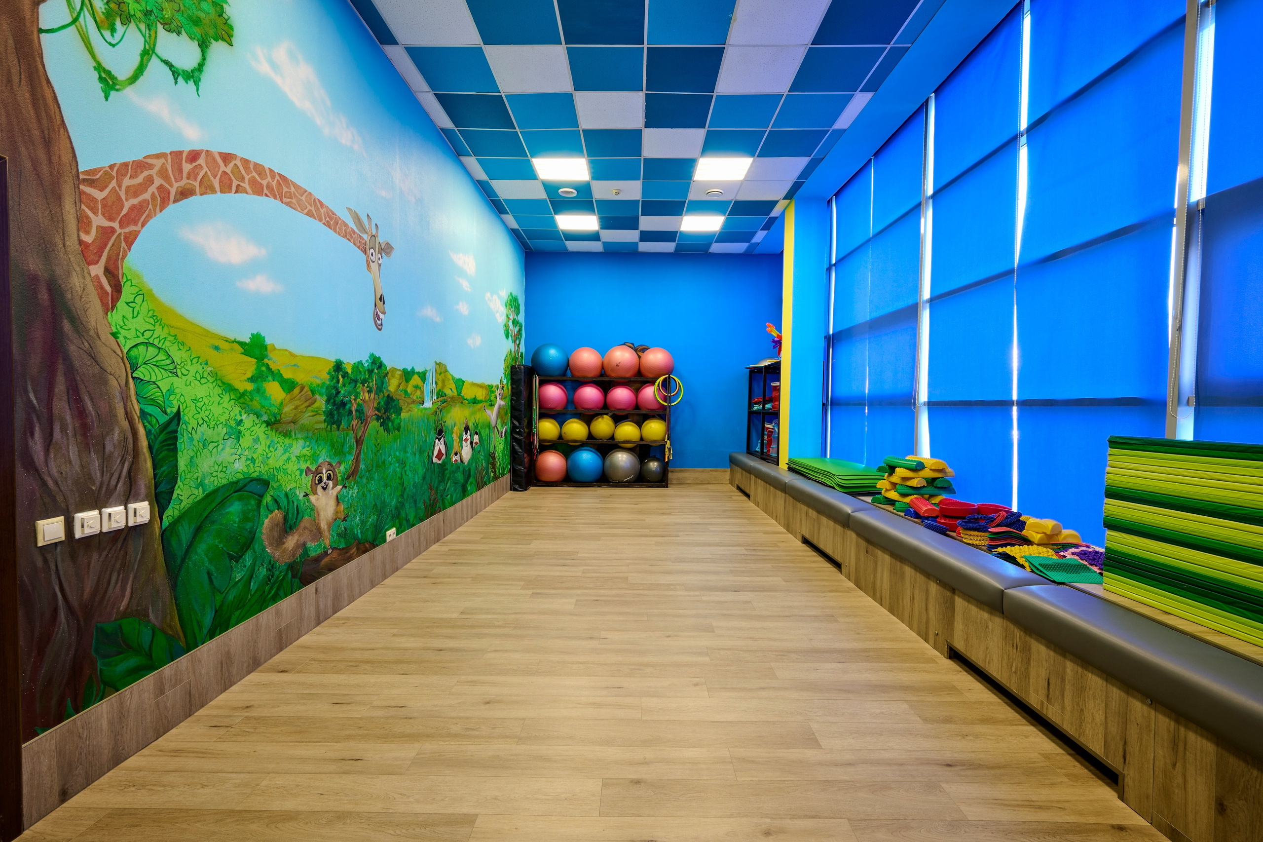 Интерьерная съемка финесклуба WeGym ферганская. Спортивный фитнес фотограф-видеограф Алексей Нестеров