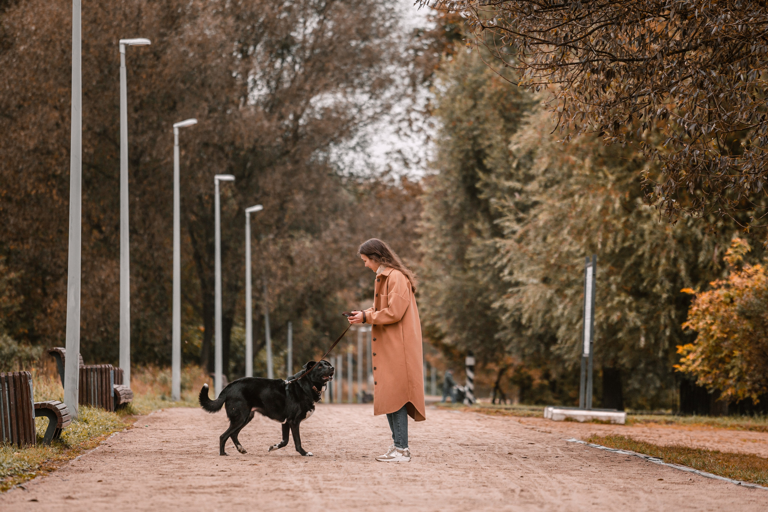 Юля и Фортуна. Фотограф-анималист Татьяна Степанова