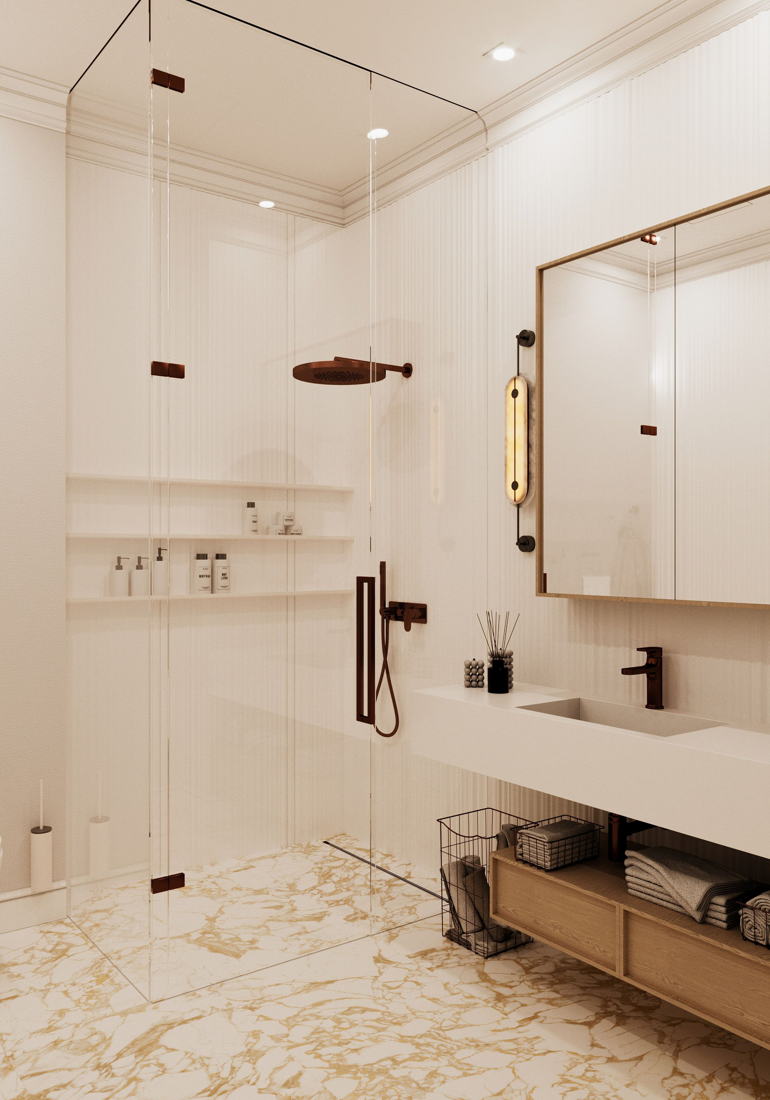 Roza Rossa санузел. Визуализатор Векшина Елена