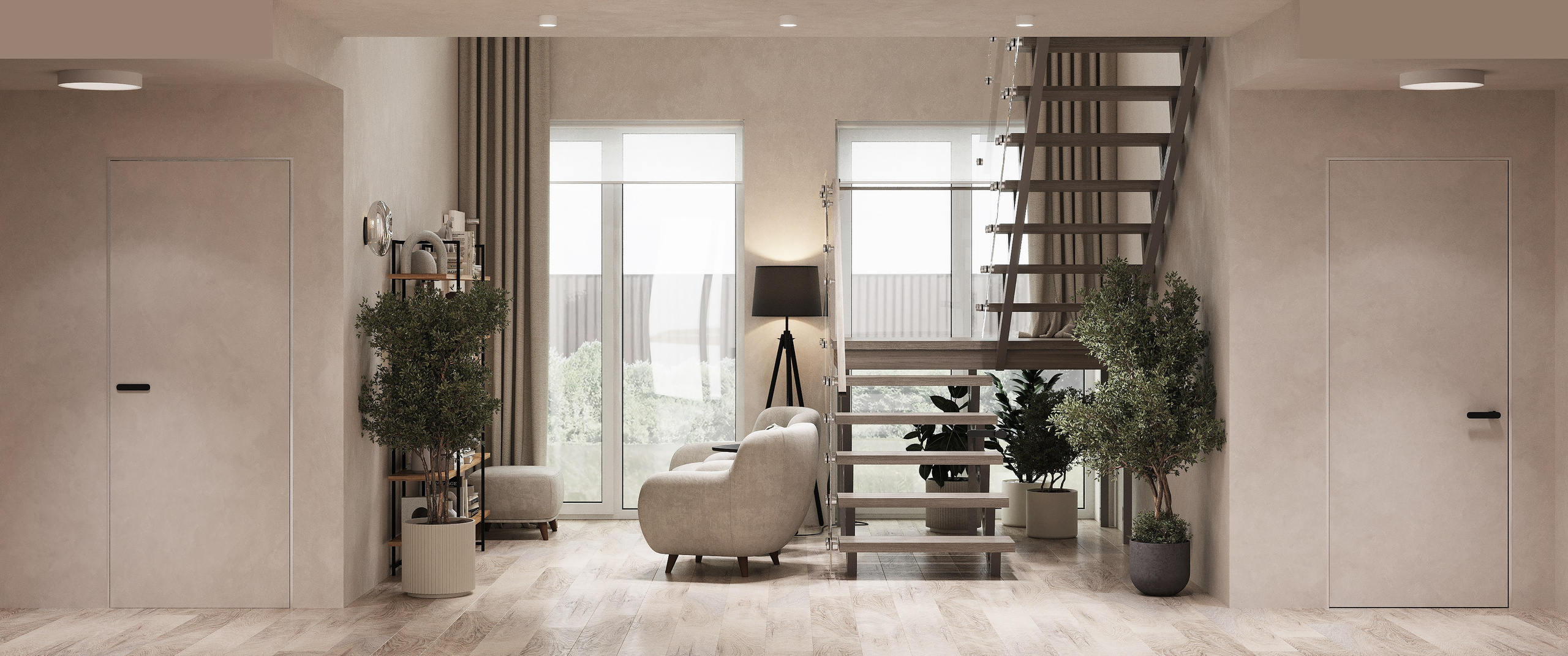 Дизайн-проект частного дома г. Петергоф. Дизайнер интерьера квартир и частных домов