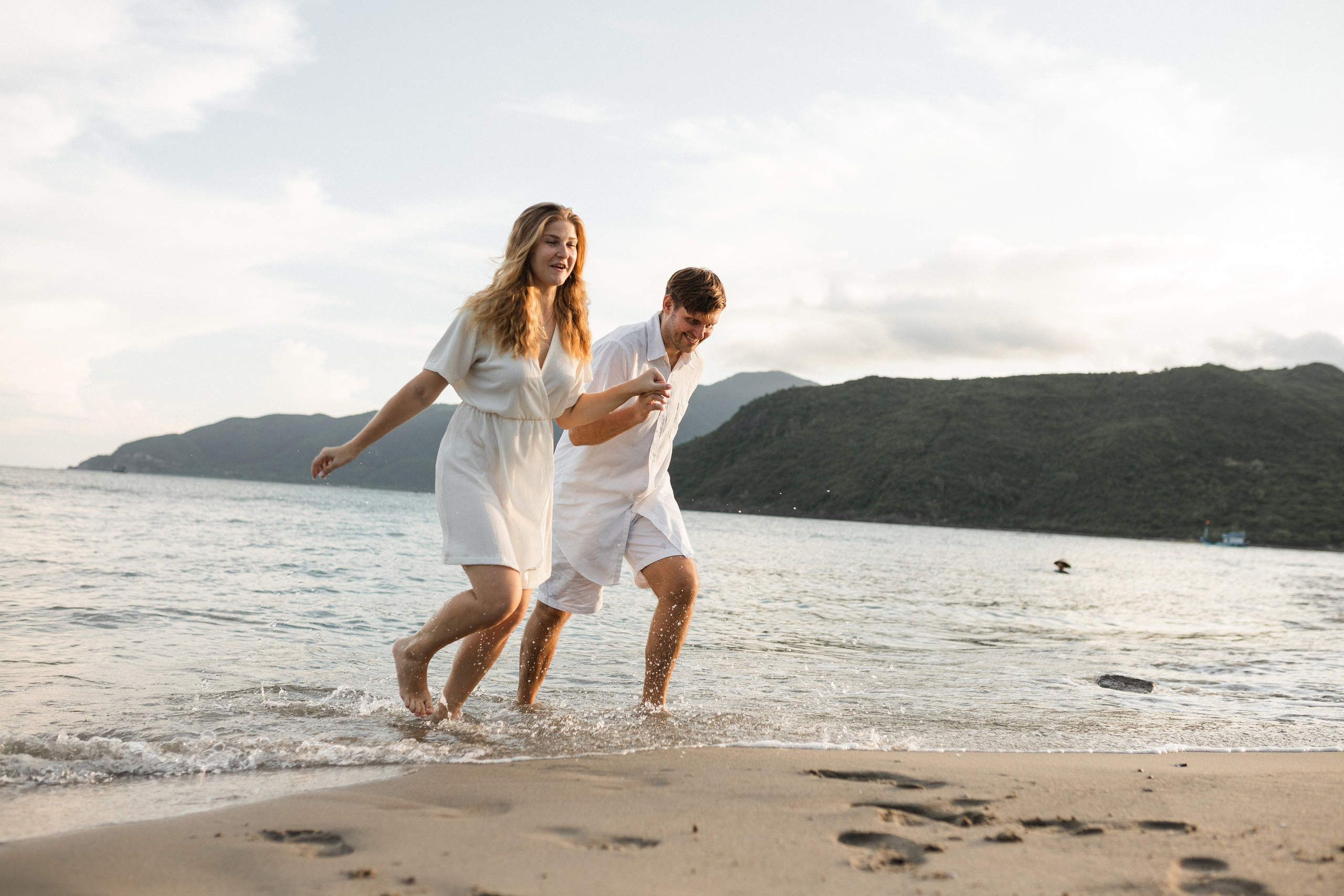 Свидание Натали и Андрея на закате.Вьетнам. Главная