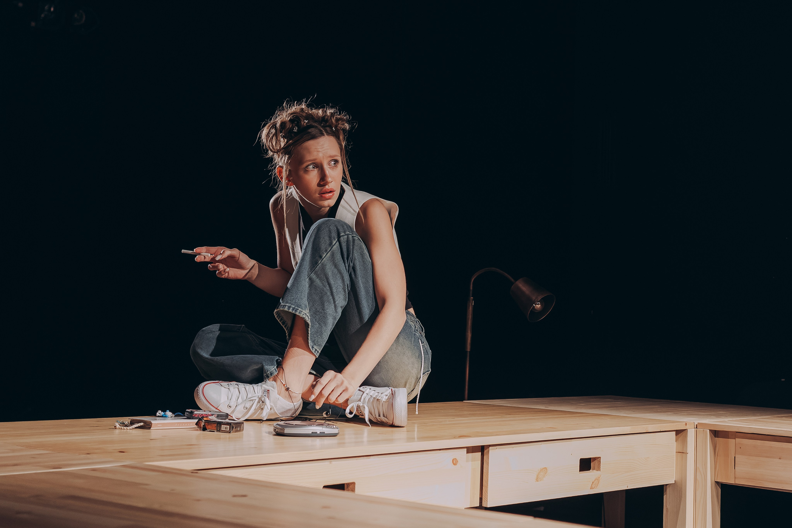 МХТ им. Чехова, «Флешбэк 2002». Фотограф и режиссер Московко Екатерина