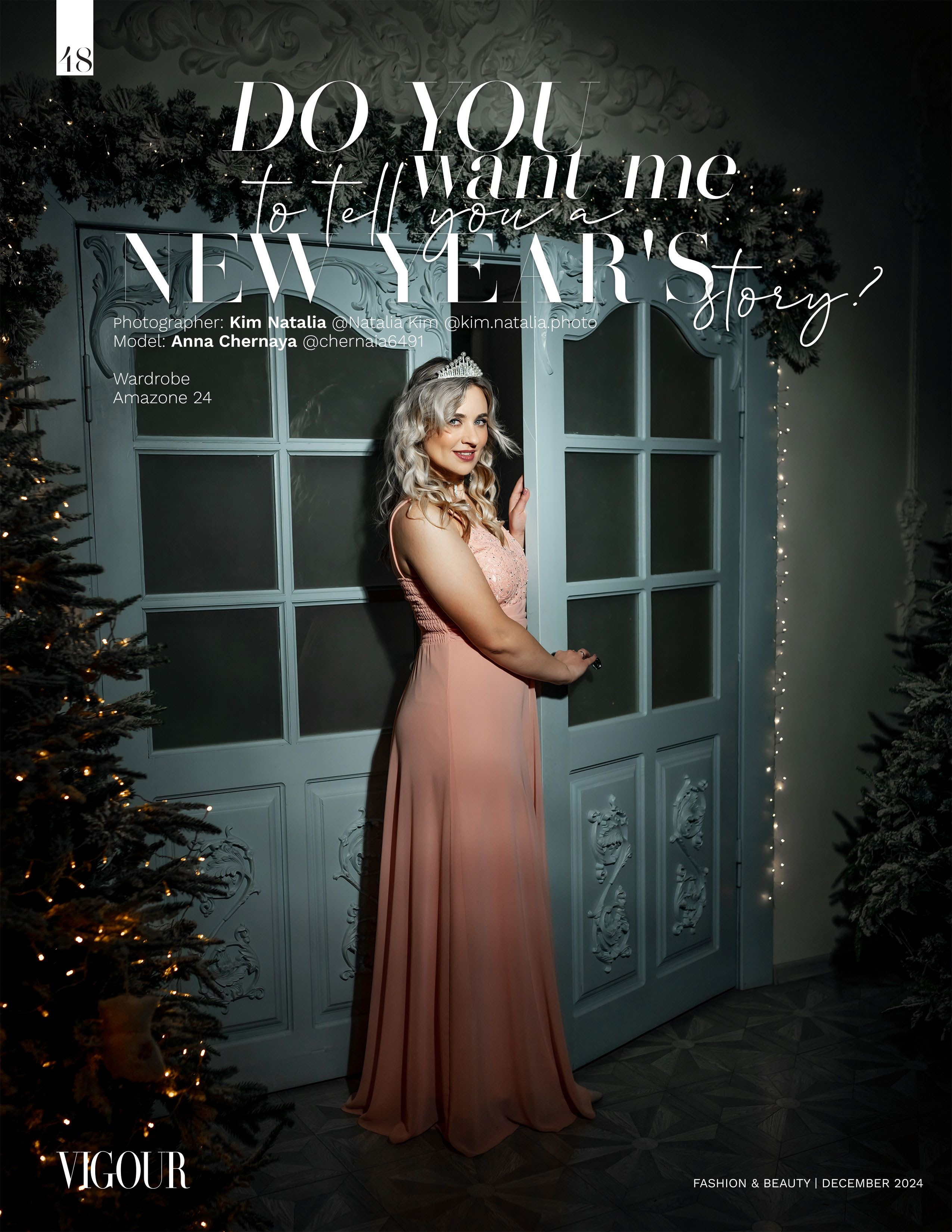 VIGOUR Magazine Desember 2024 ISSUE 12. Фотограф Ким Наталья в Красноярске