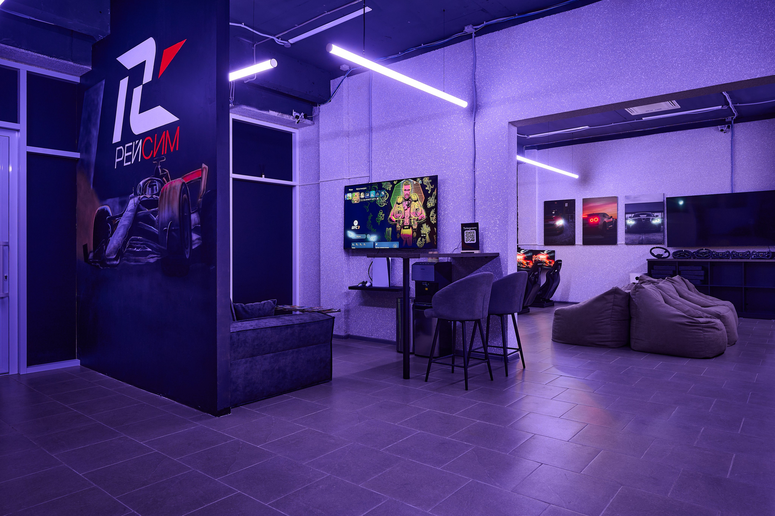 РЕЙСИМ Гоночные автосимуляторы. Интерьерный фотограф в Краснодаре