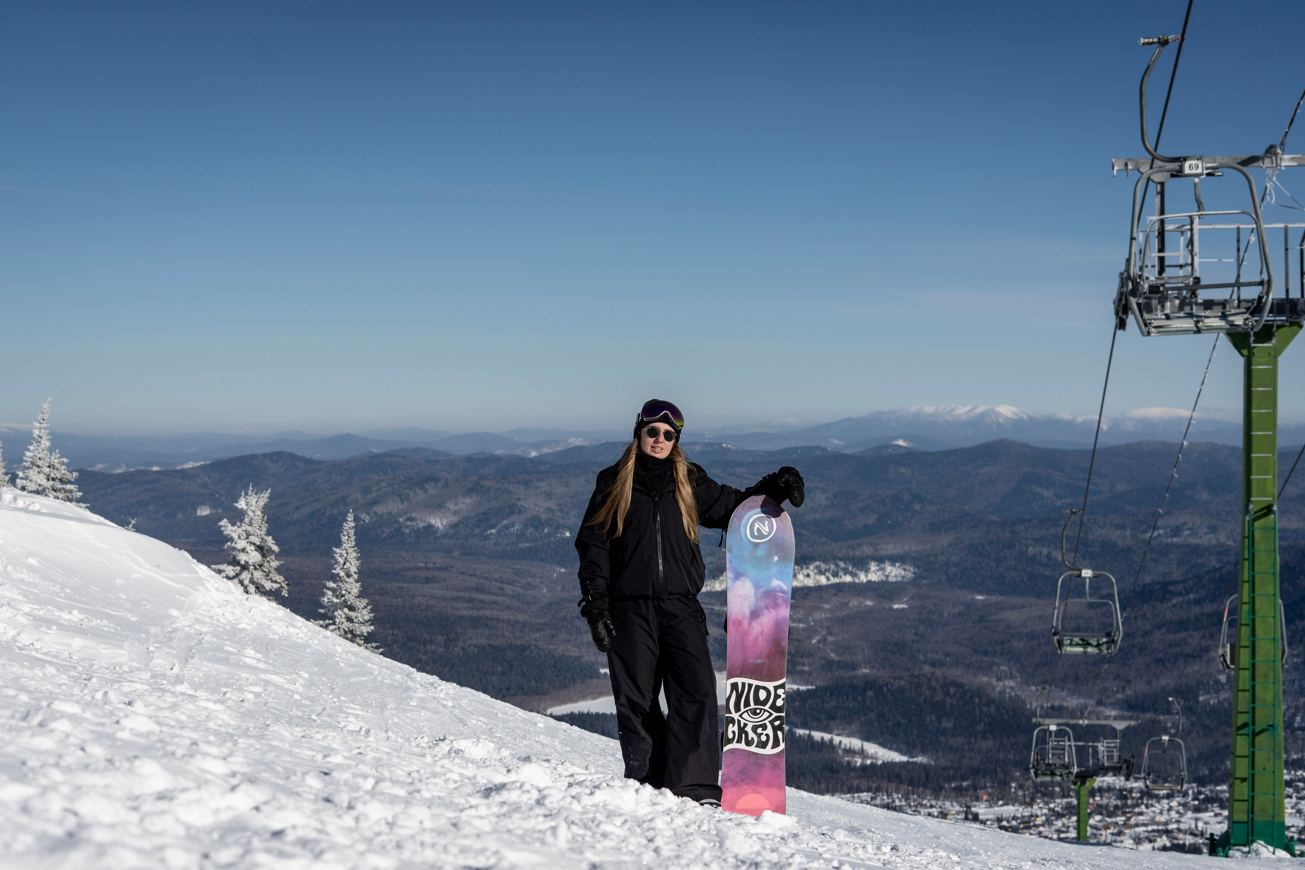 Фотосессия на вершине. Анастасия Паршукова — фотограф Шерегеш Новосибирск