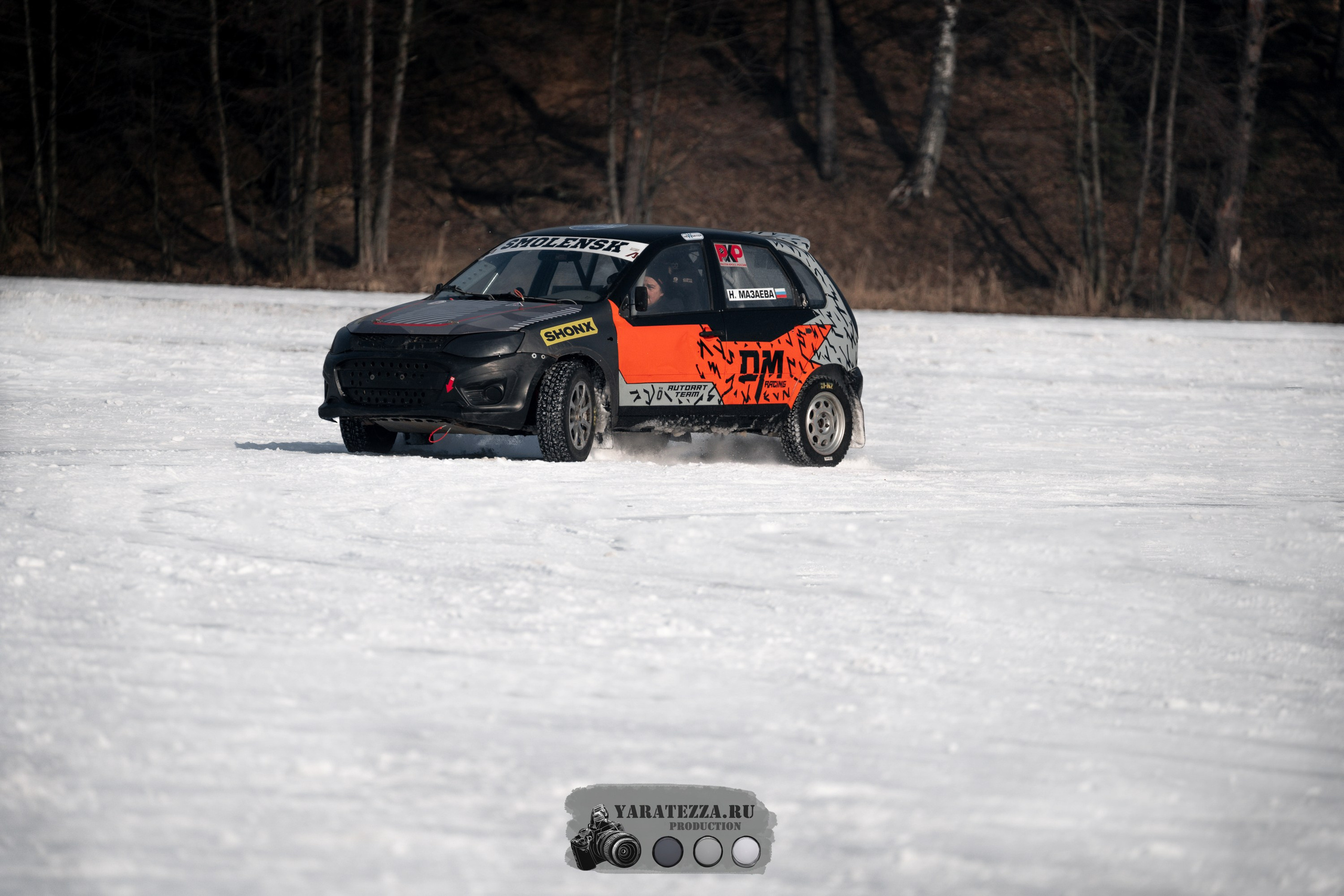 Тренировочный день на ледовой трассе. Yaratezza production