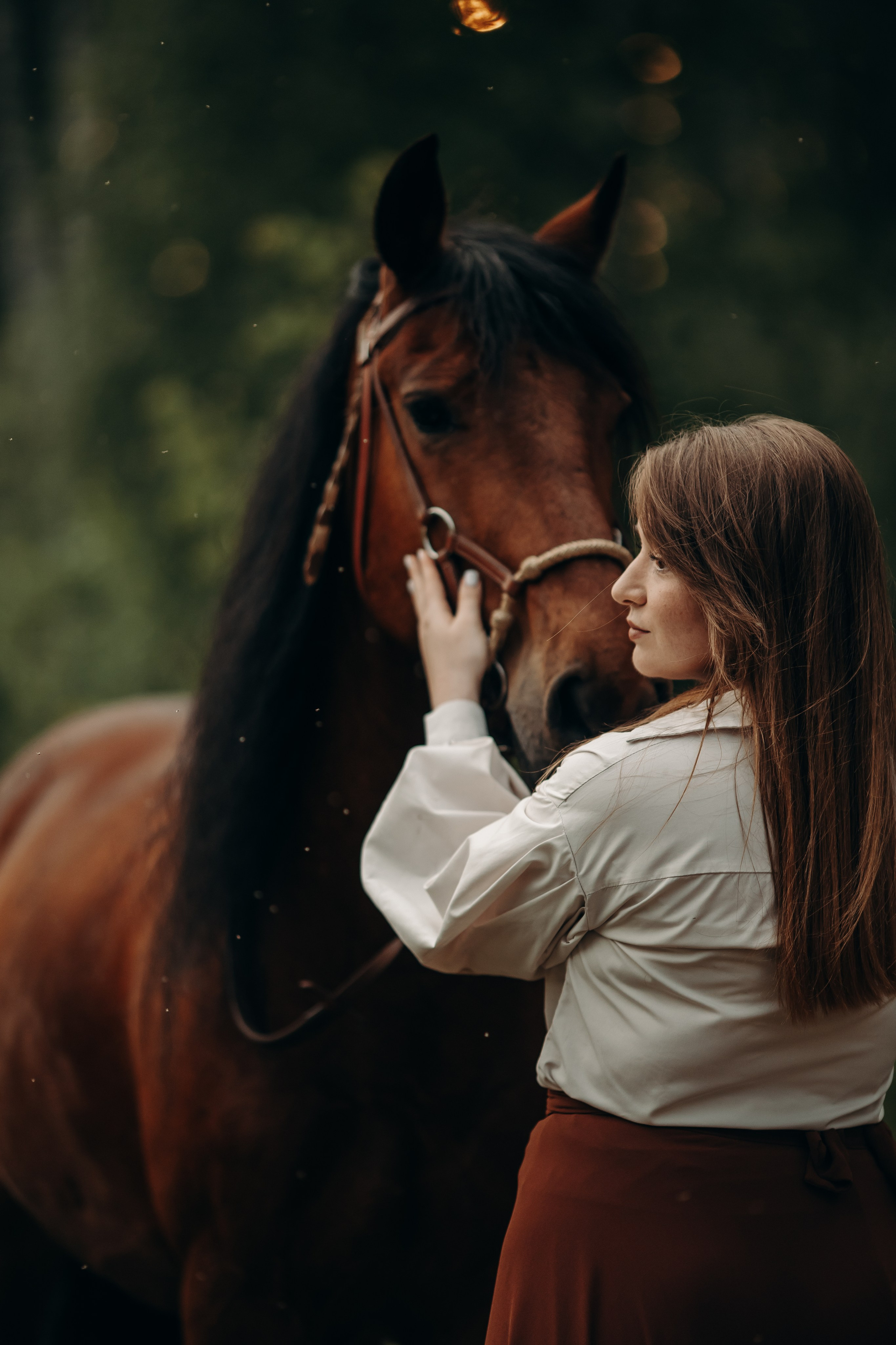 Ксения и Талисман. Анна Молчанова конный фотограф в Тюмени | фотосессии с лошадьми Тюмень