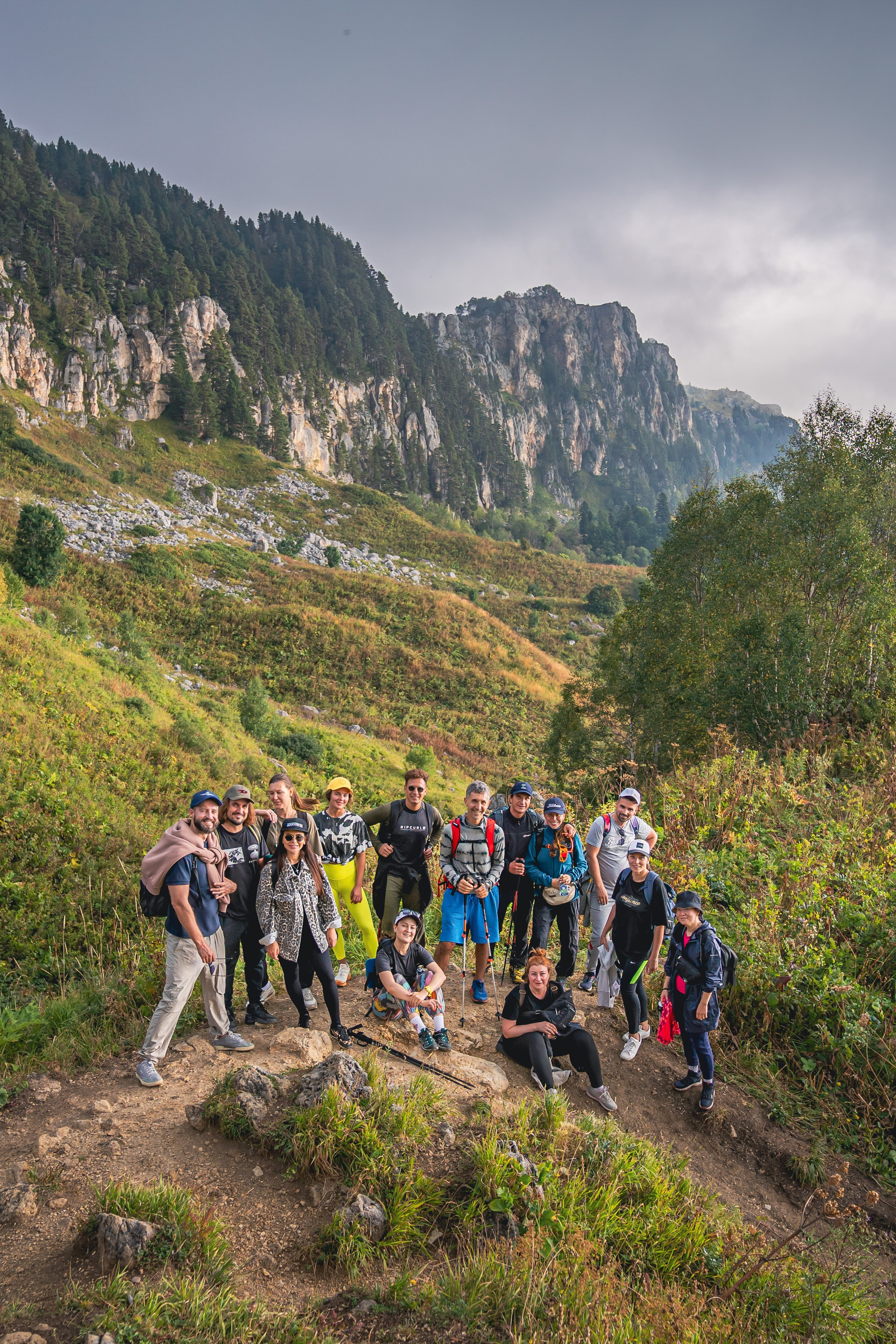 Поход на озеро Псенодах с командой Мадьяр 07.09.23. Репортажный фотограф в Краснодаре Рындин Дмитрий