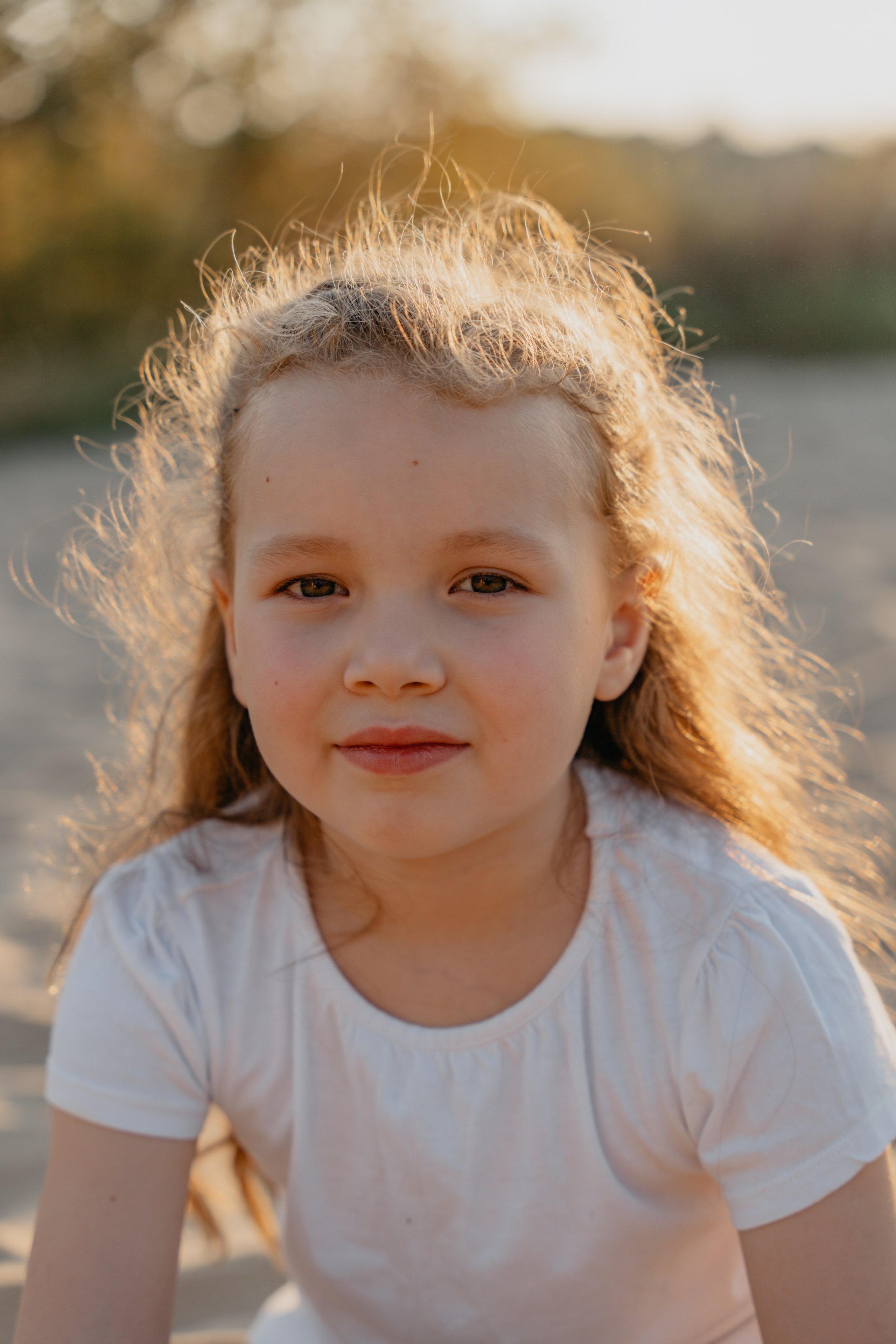 Осенние краски в закате солнца