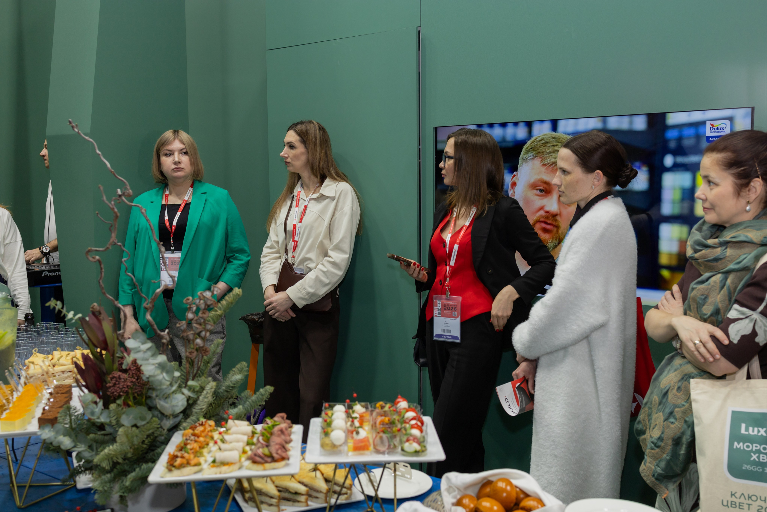 Стенд Luxium на выставке MosBuild 2026. Psharkova.ru