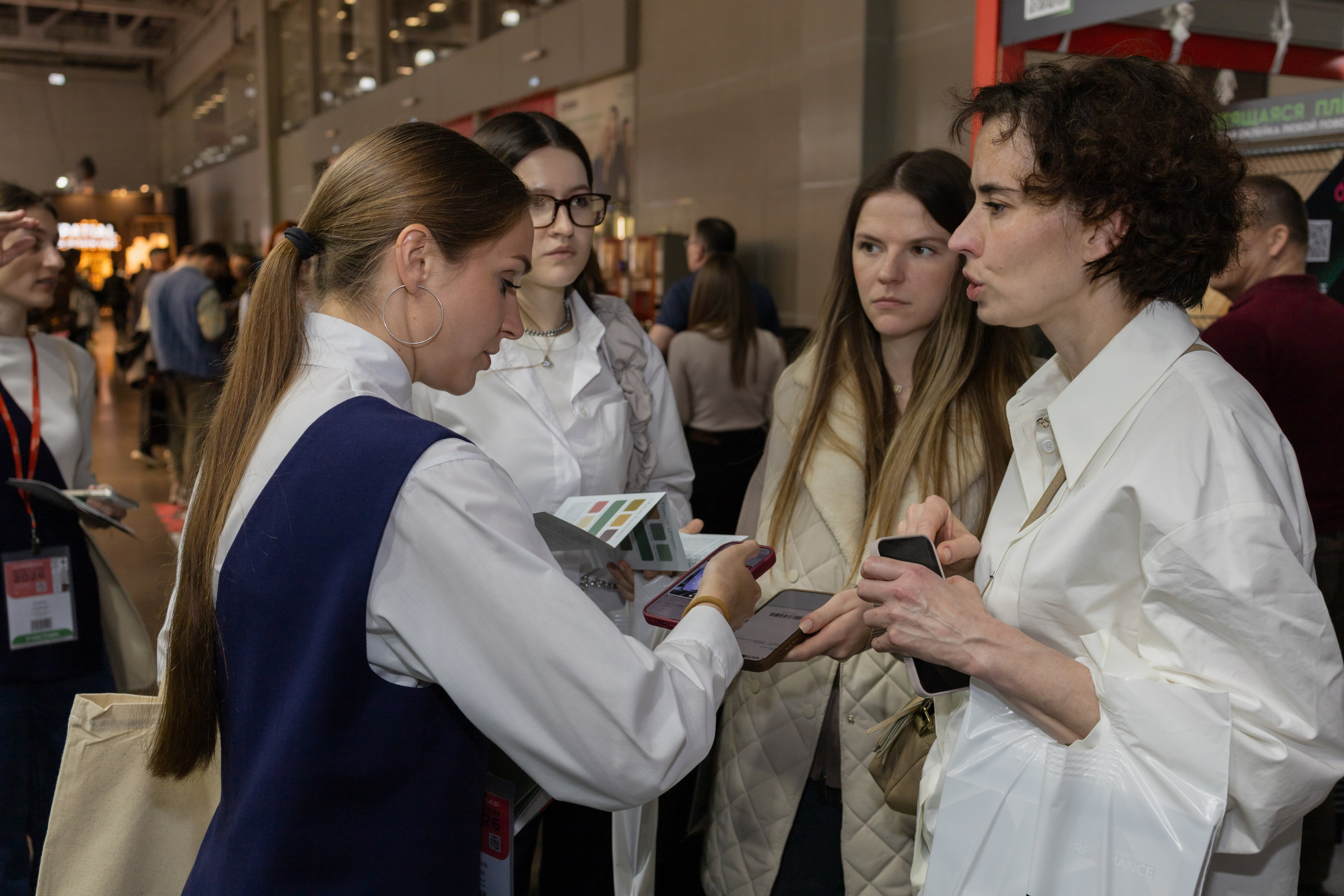 Стенд Luxium на выставке MosBuild 2026. Psharkova.ru