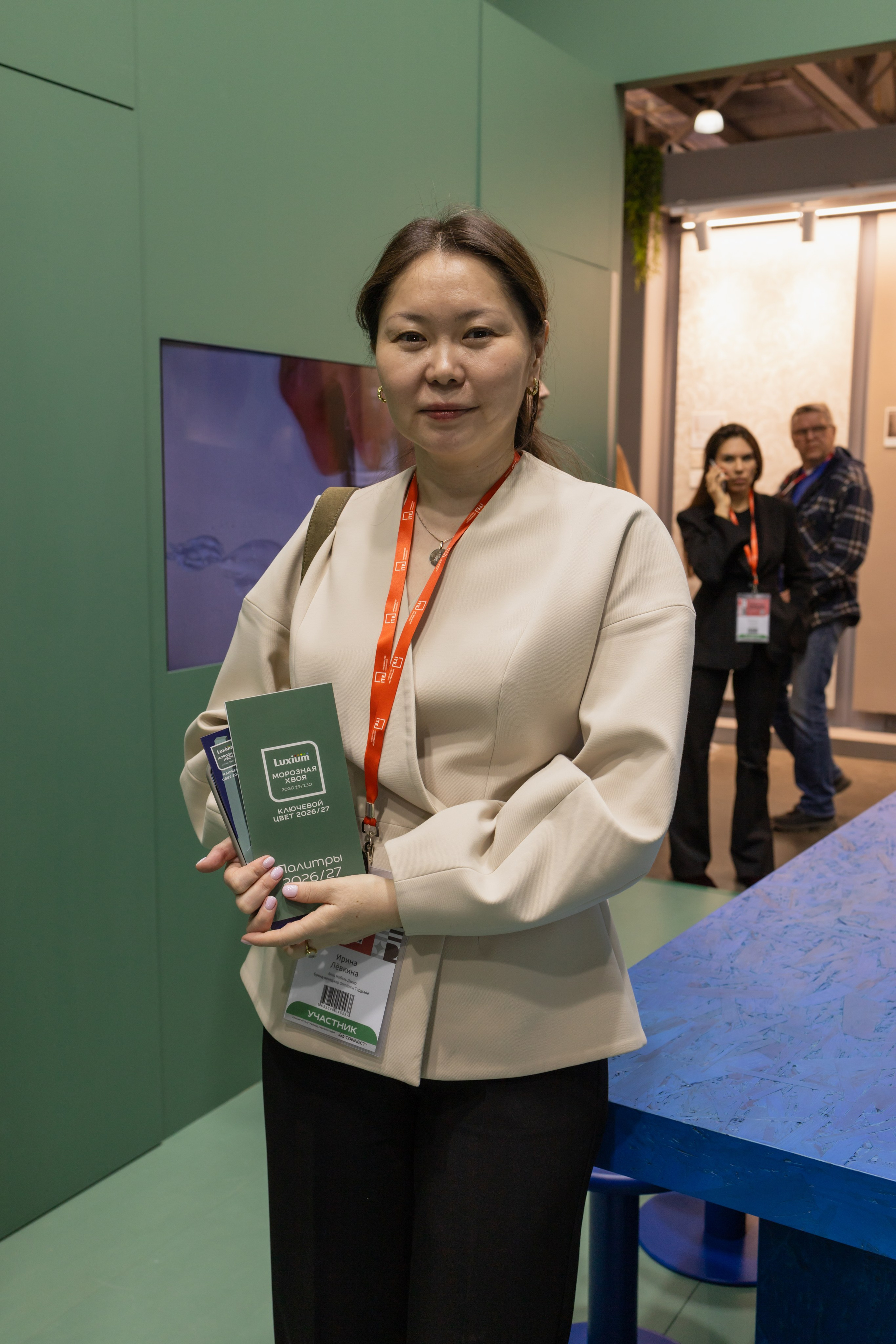 Стенд Luxium на выставке MosBuild 2026. Psharkova.ru