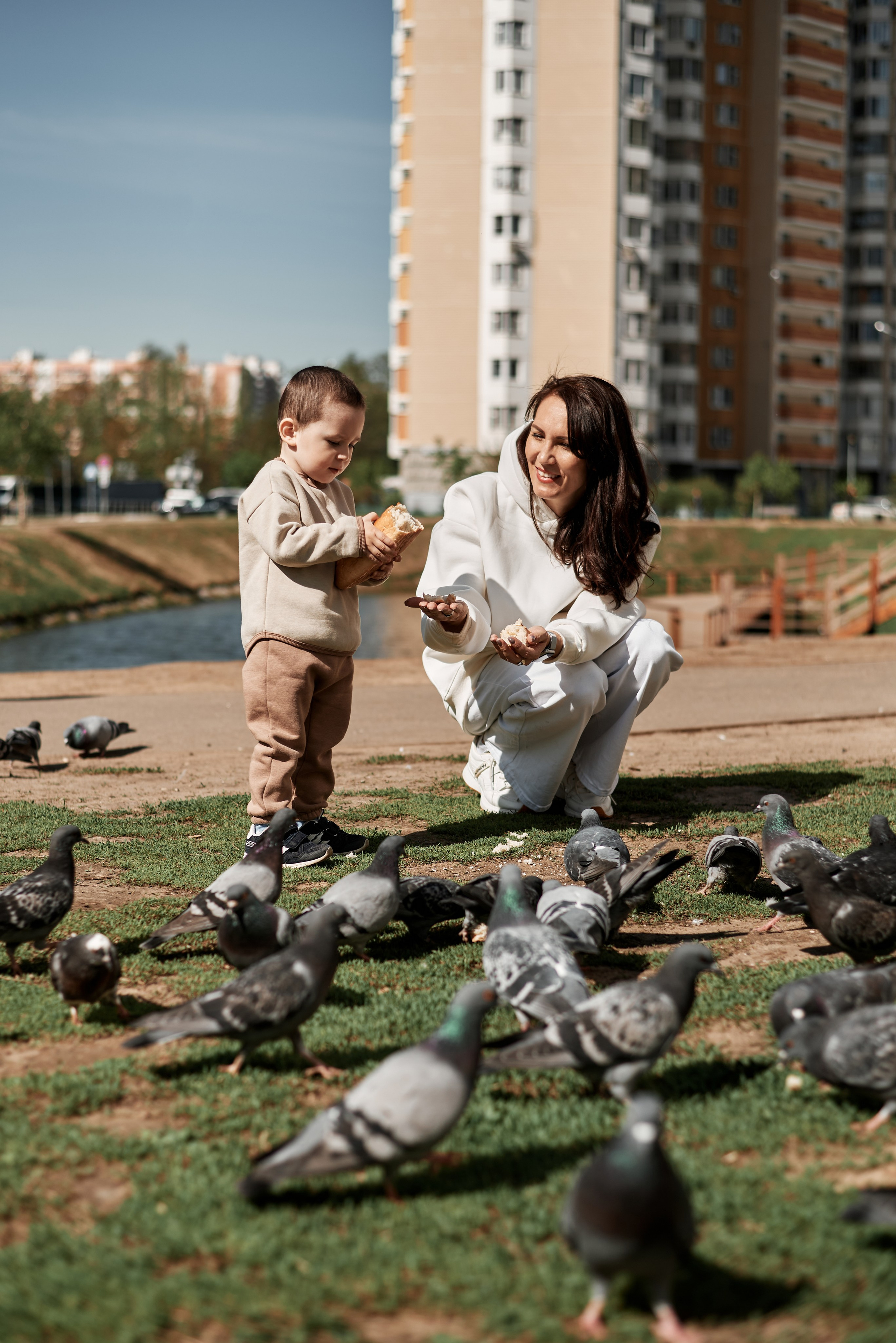 Фотопрогулка Луизы и Максима. Семейный фотограф в Железнодорожном Масаева Елена