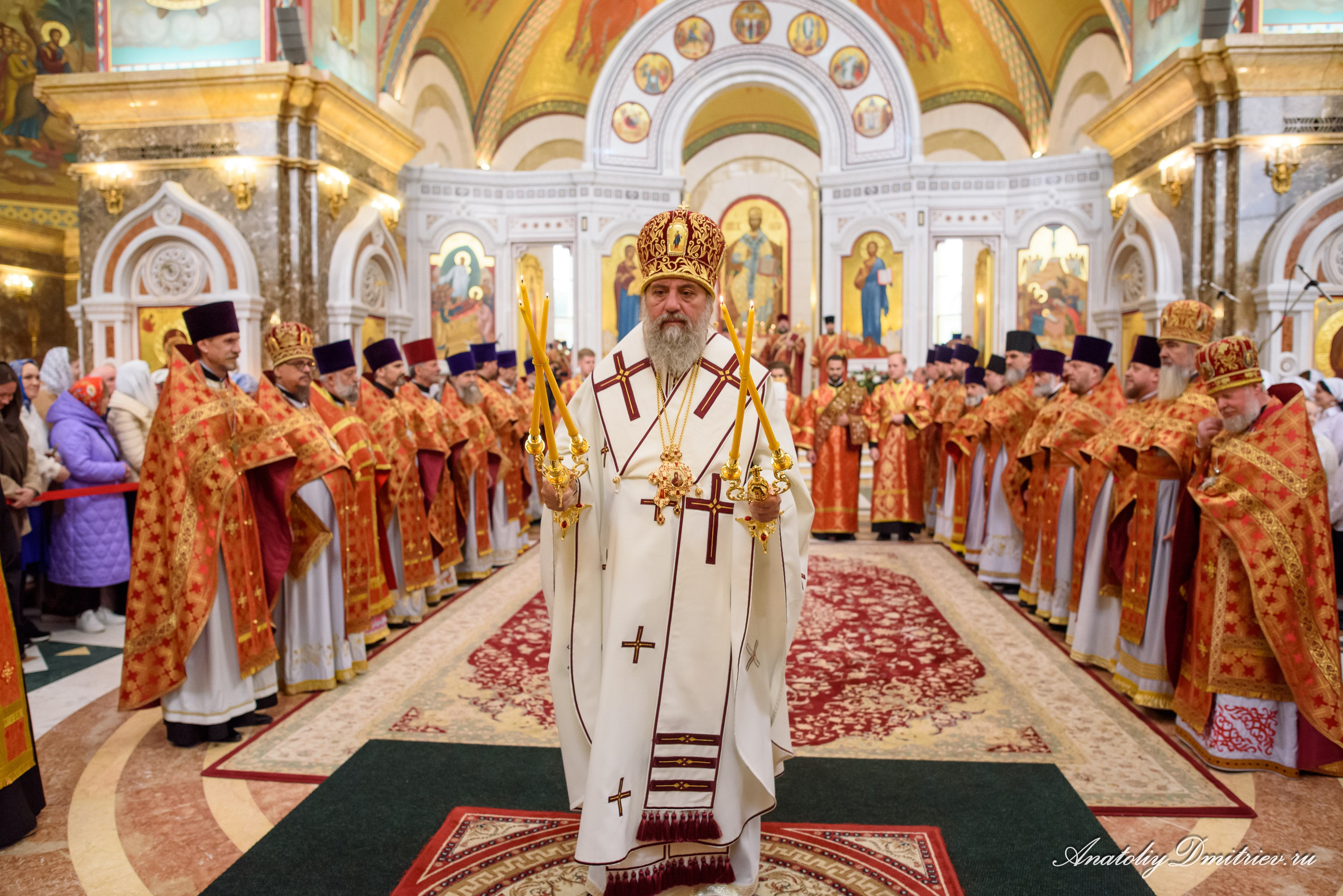 Служба на 40-летие Калининградской епархии. Фотограф  Крещения и Венчания Калининград