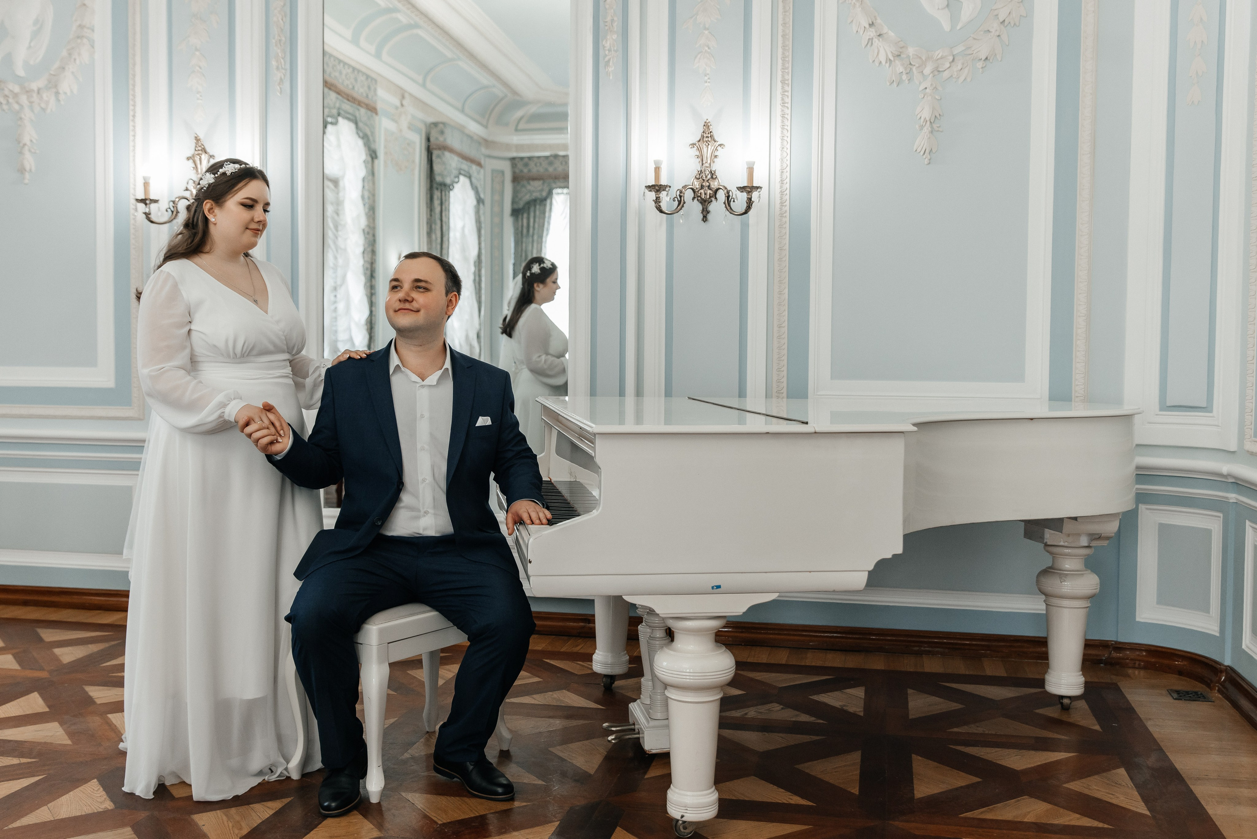 Анастасия и Никита | Библиотека им. Боголюбова. Фотограф Москва Шептаев Артём