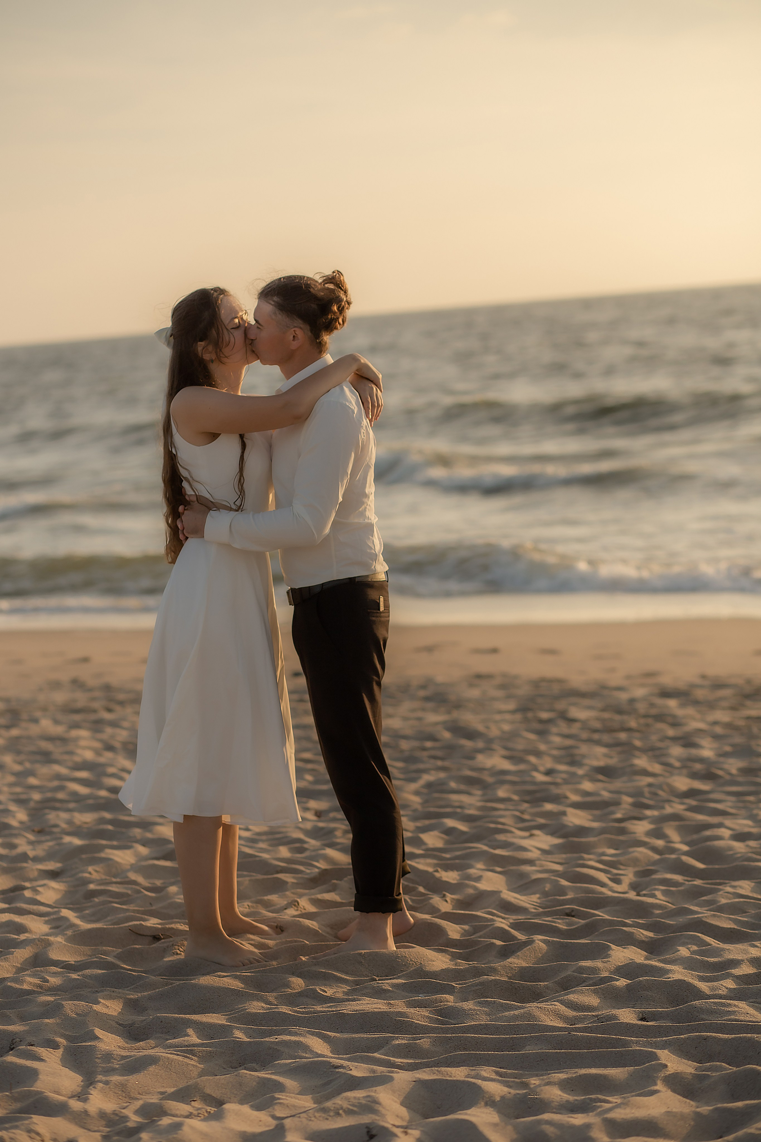 Ирина и Данил. Закат. Фотограф в Калининграде Решетникова Алина