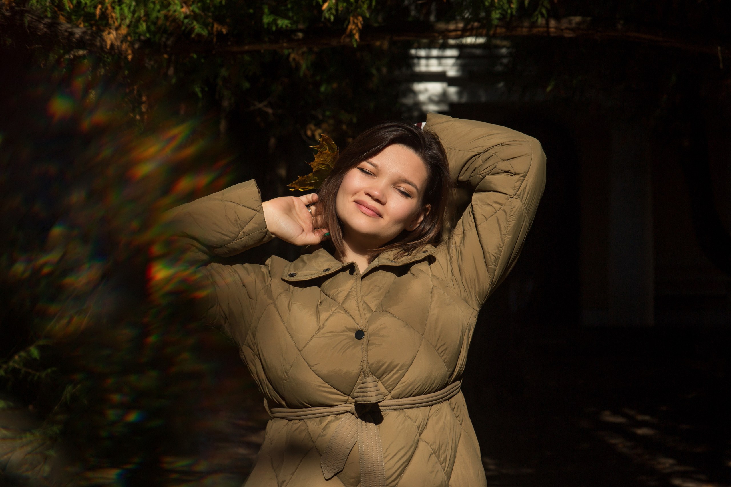 Осенняя фотосессия в парке. Семейный и портретный фотограф в Москве Елена Флегант