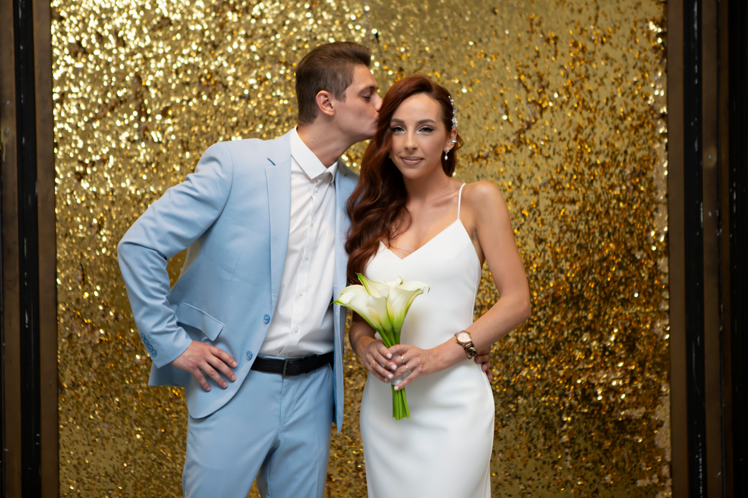 Свадебная съёмка в студии. Семейный и портретный фотограф в Москве Елена Флегант