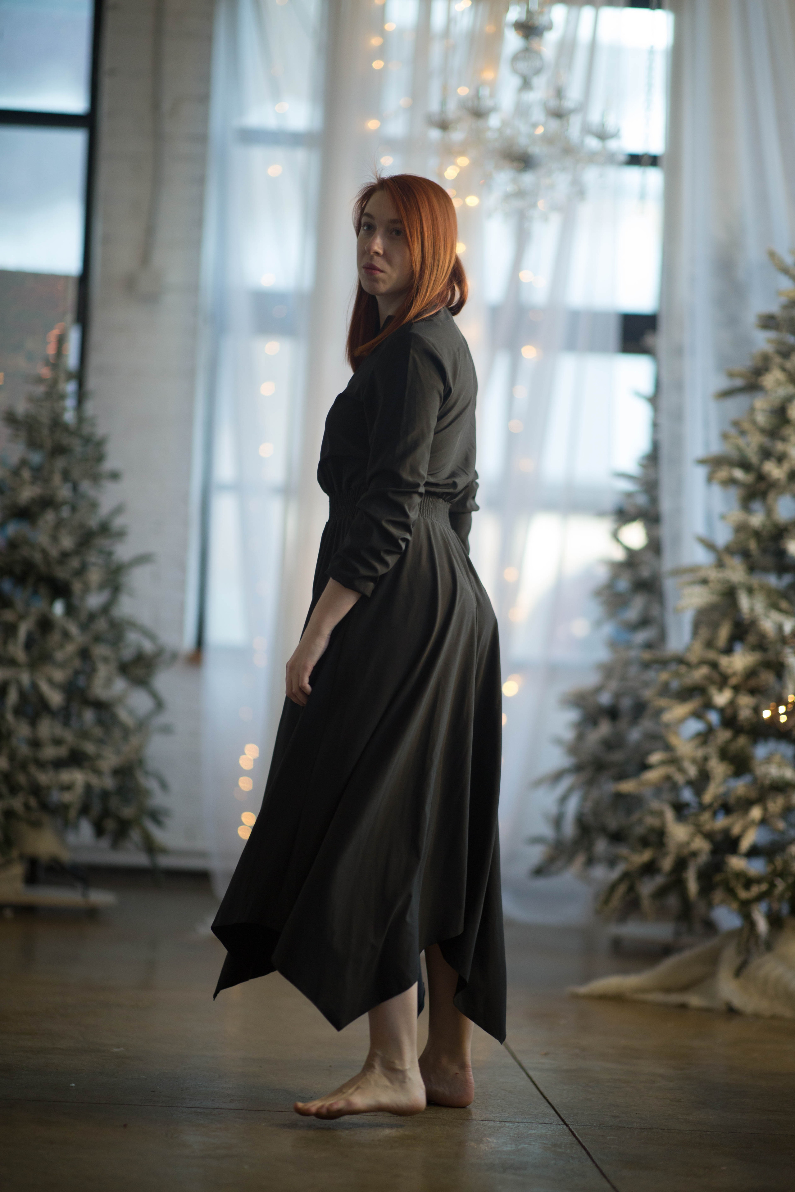 Новогодняя фотосессия в студии. Семейный и портретный фотограф в Москве Елена Флегант