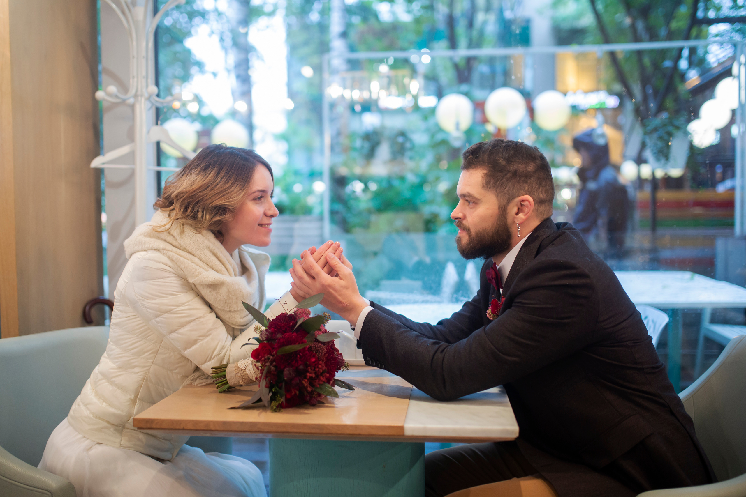 Осенняя свадьба в дождь. Семейный и портретный фотограф в Москве Елена Флегант
